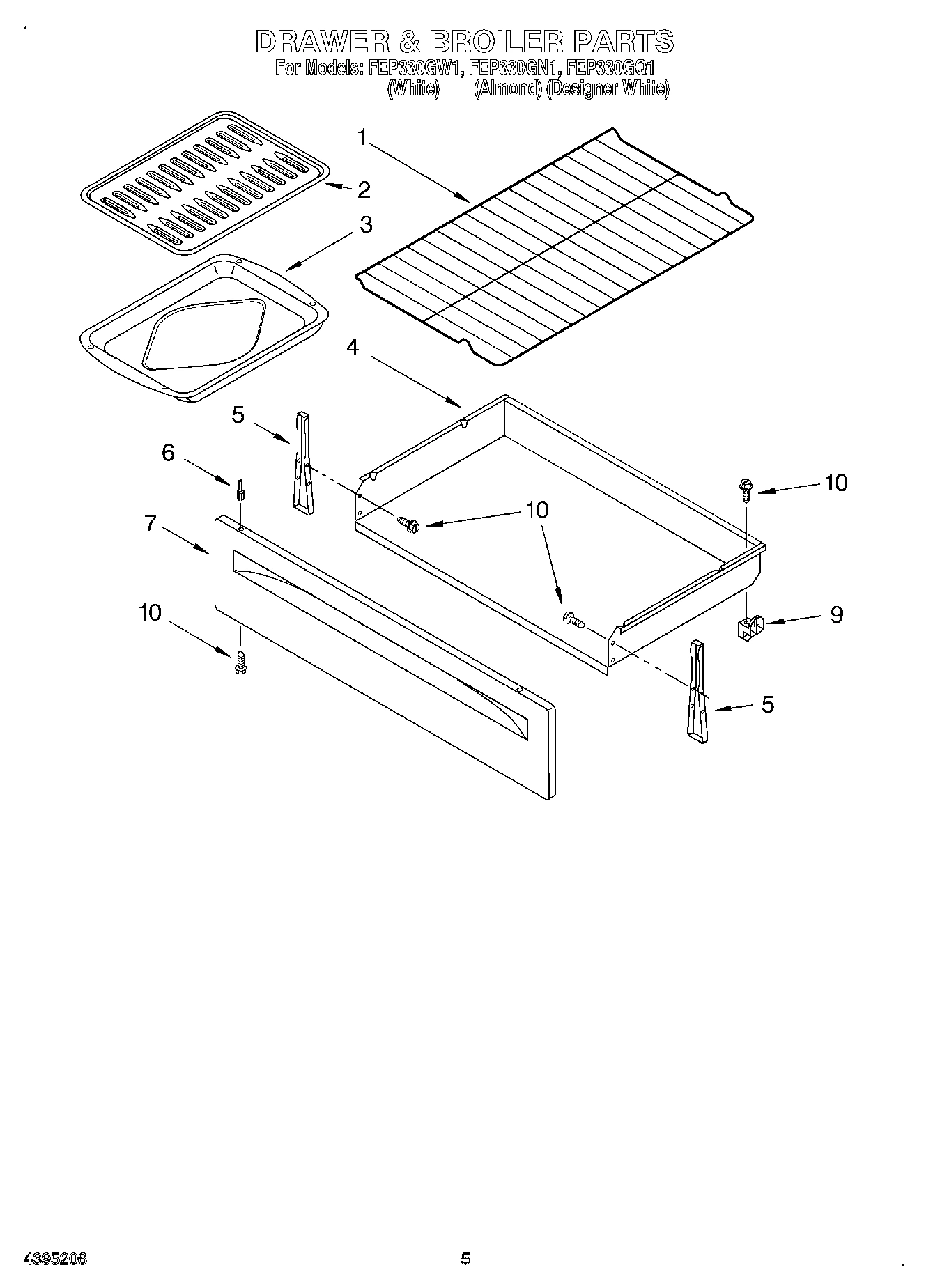04 - DRAWER AND BROILER
