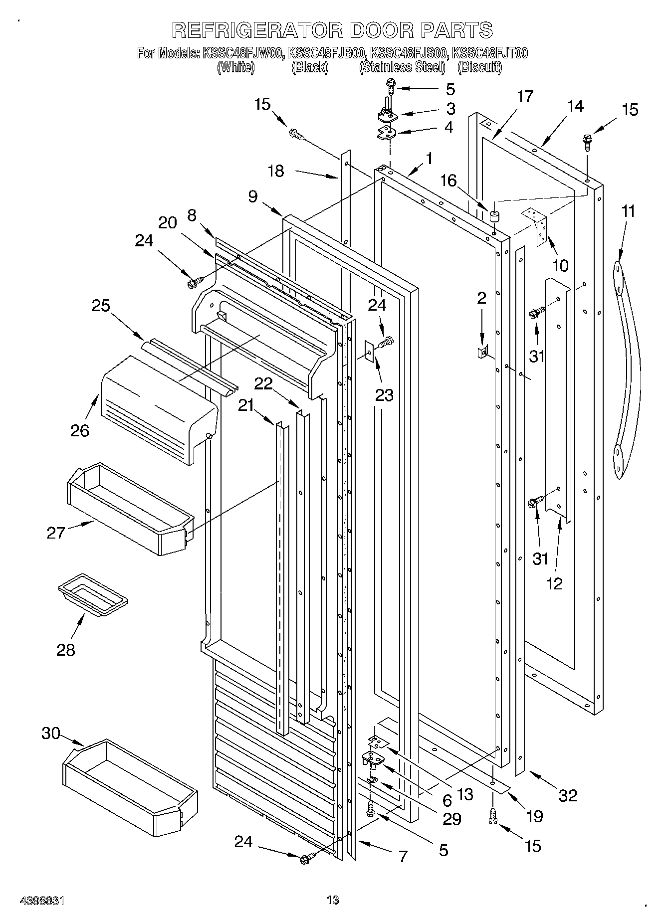 10 - REFRIGERATOR DOOR