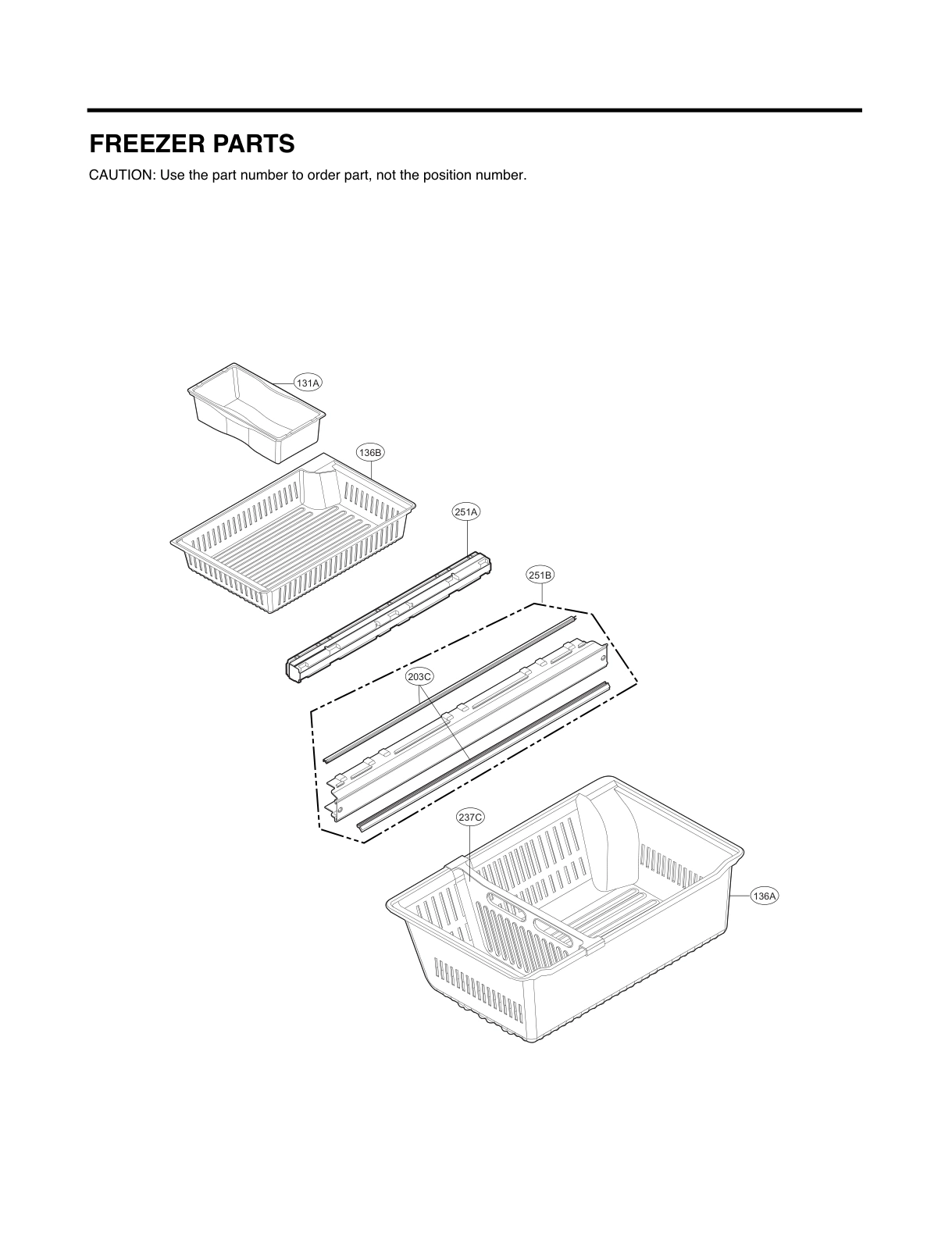 FREEZER PARTS
