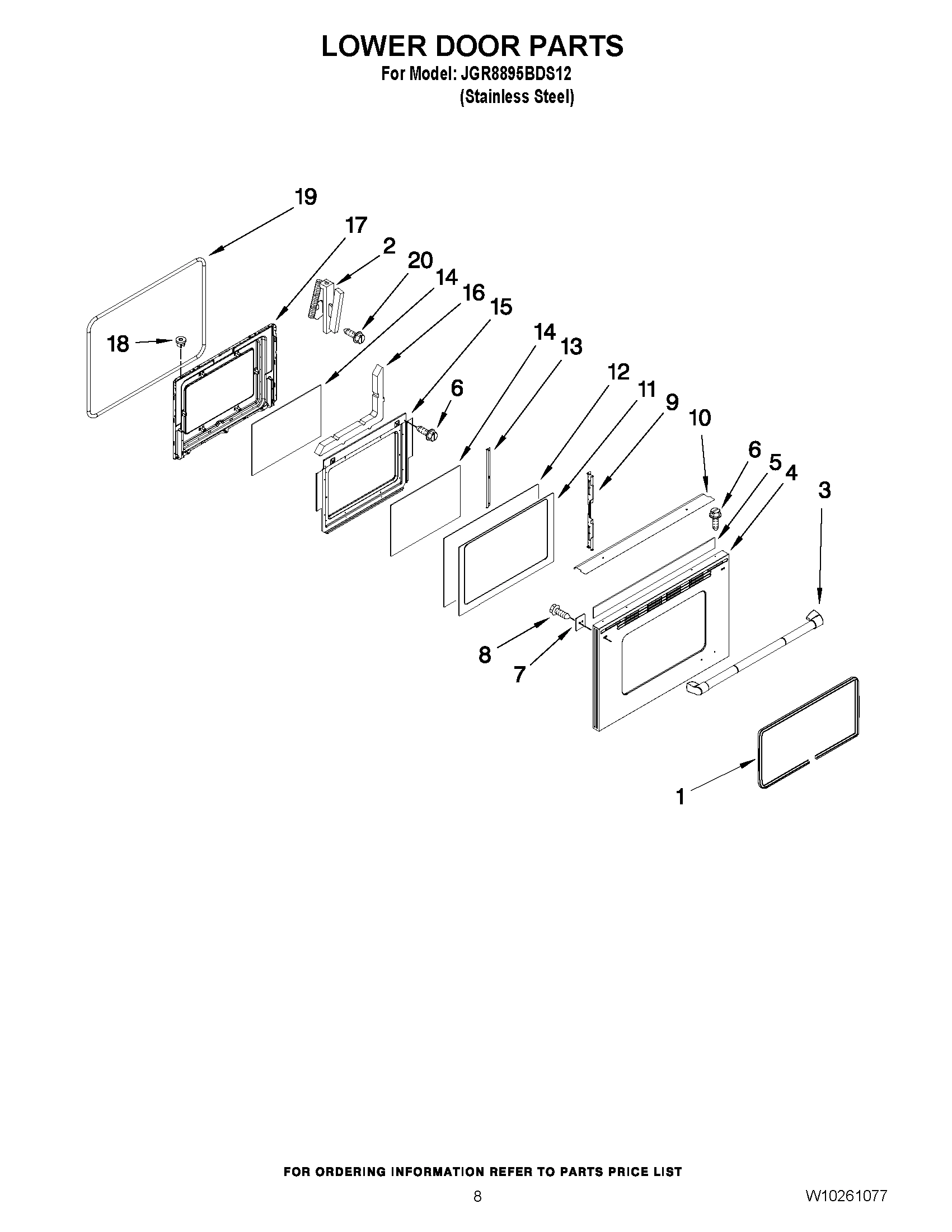 06 - LOWER DOOR PARTS