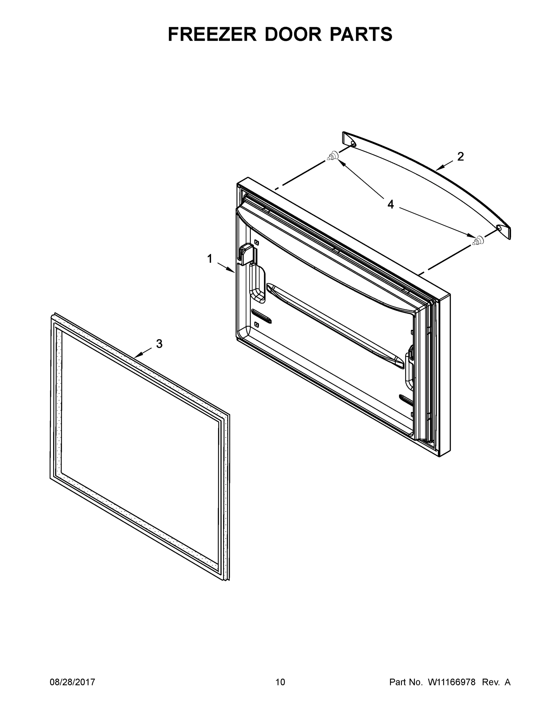 06 - FREEZER DOOR PARTS