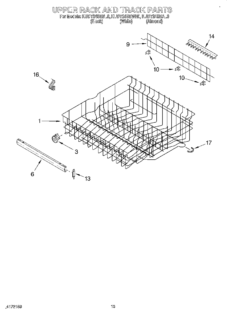10 - UPPER RACK AND TRACK