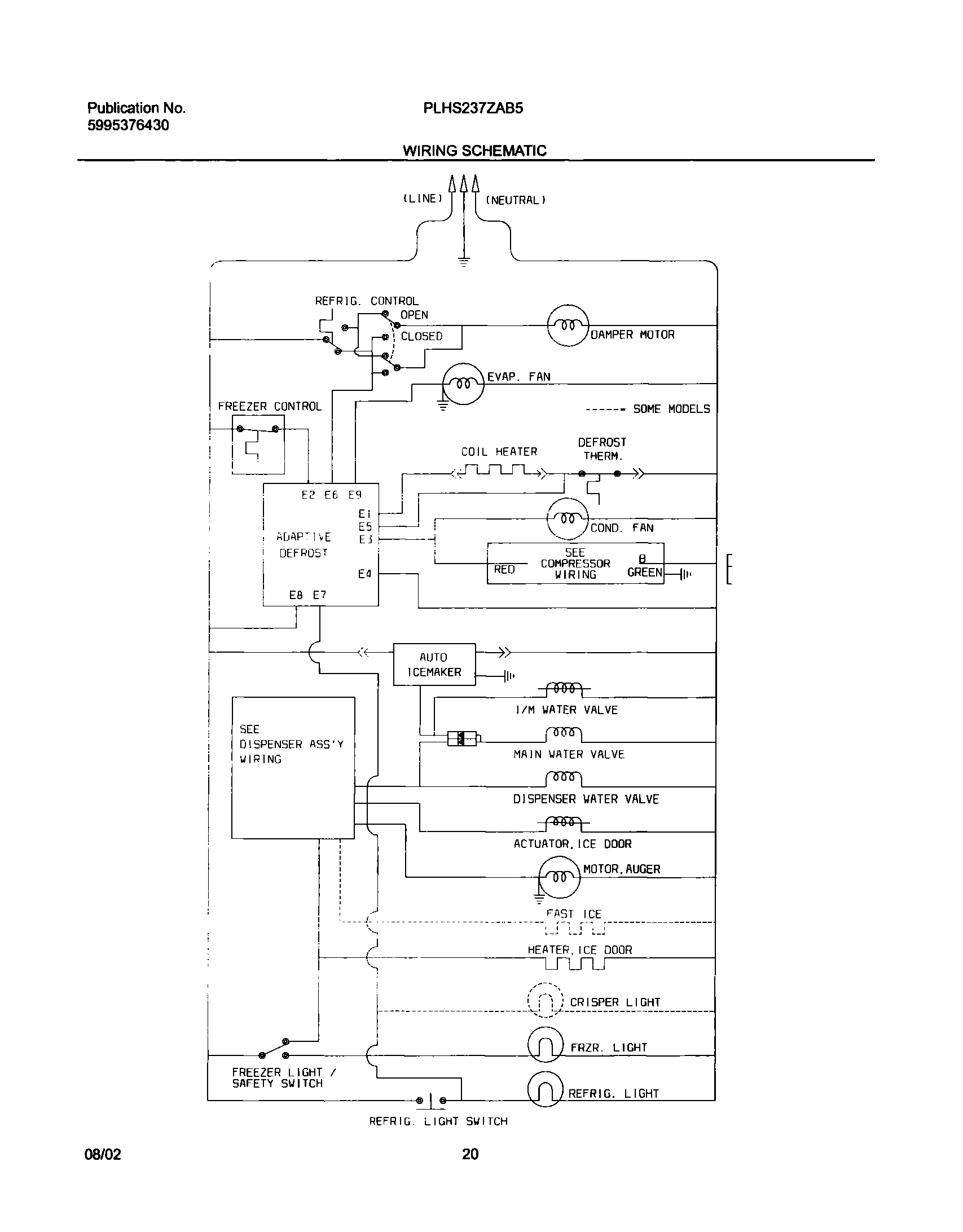 20 - WIRING SCHEMATIC
