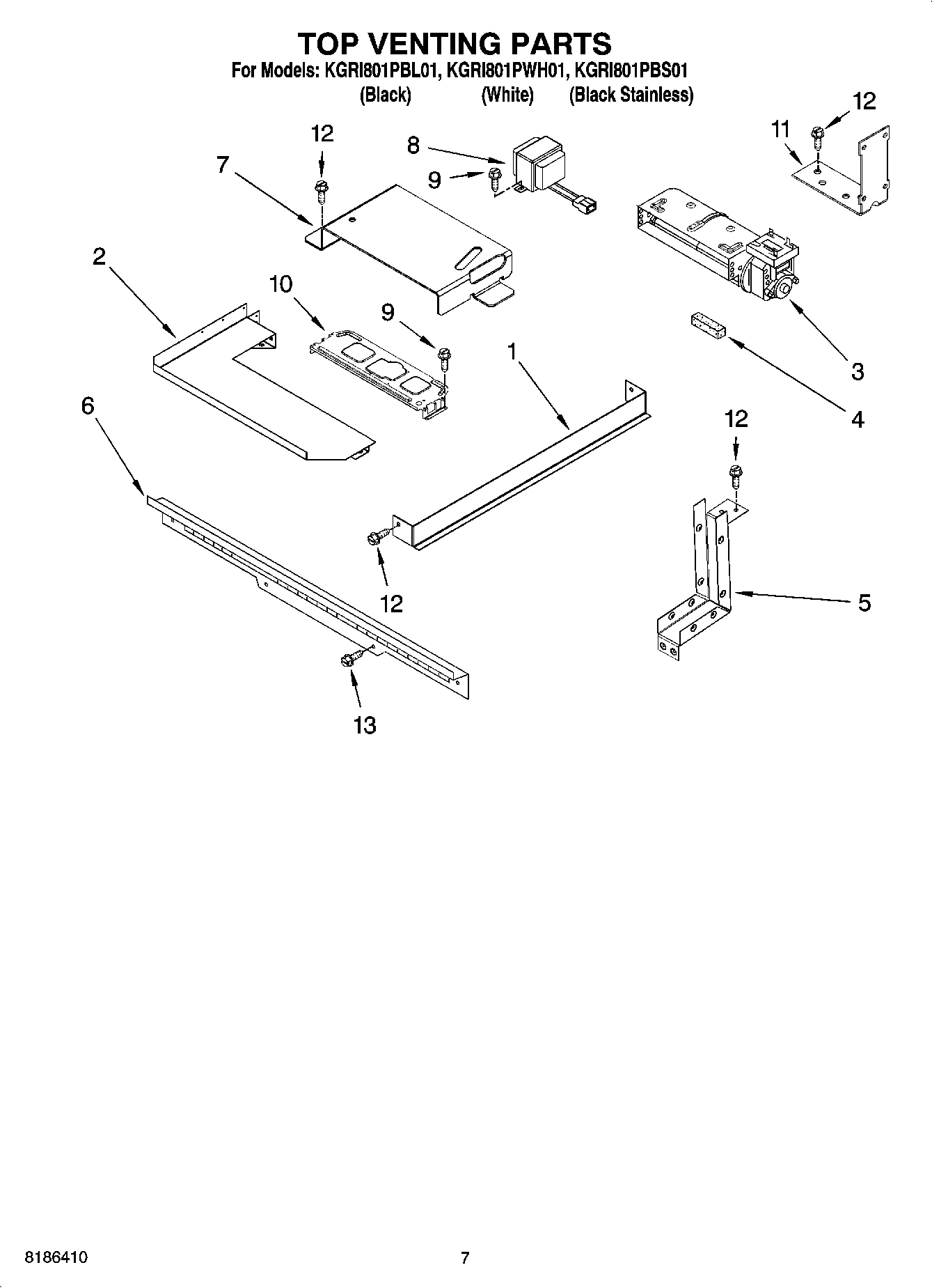 05 - TOP VENTING PARTS