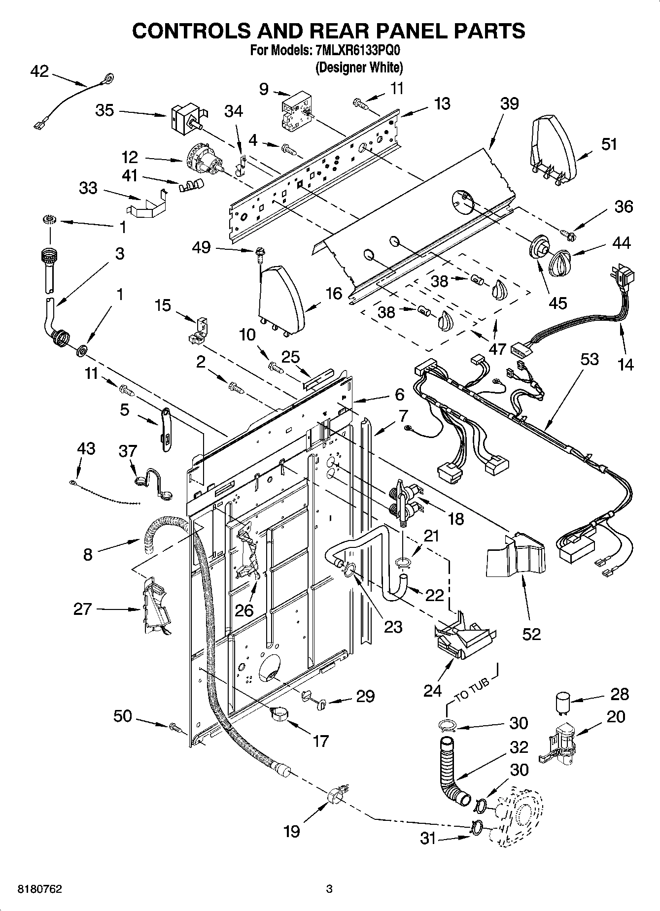 02 - CONTROLS AND REAR PANEL PARTS