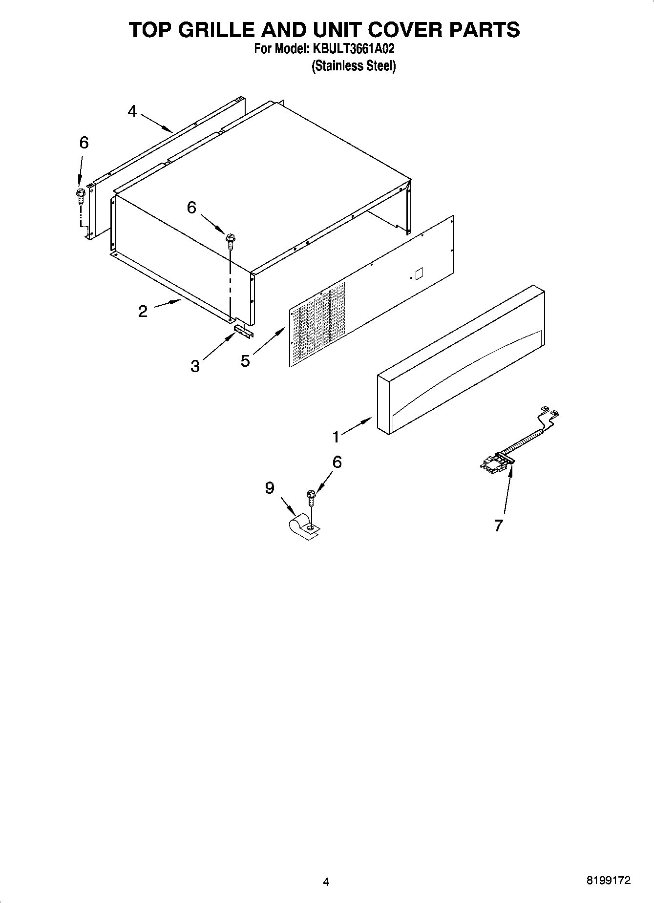 03 - TOP GRILLE AND UNIT COVER PARTS