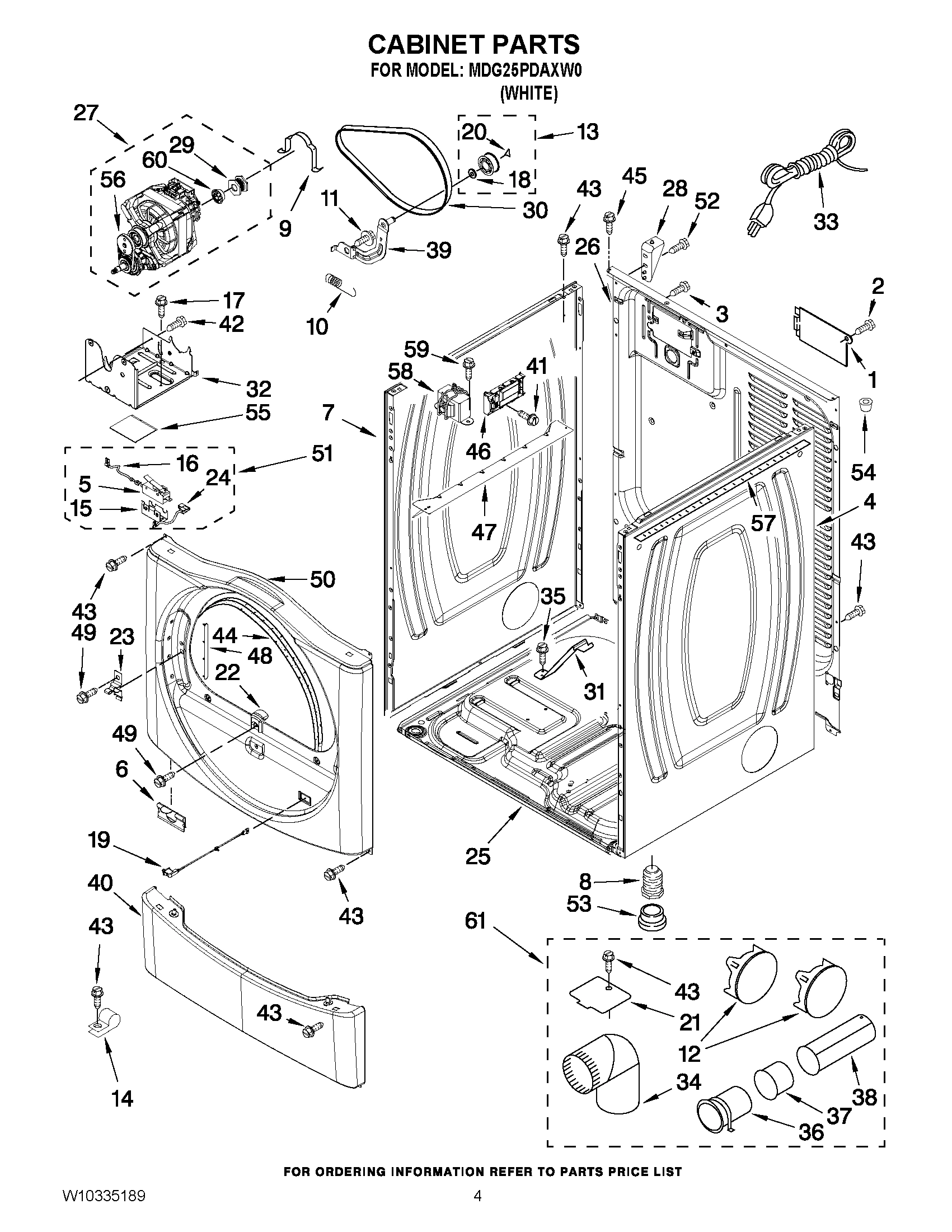 02 - CABINET PARTS