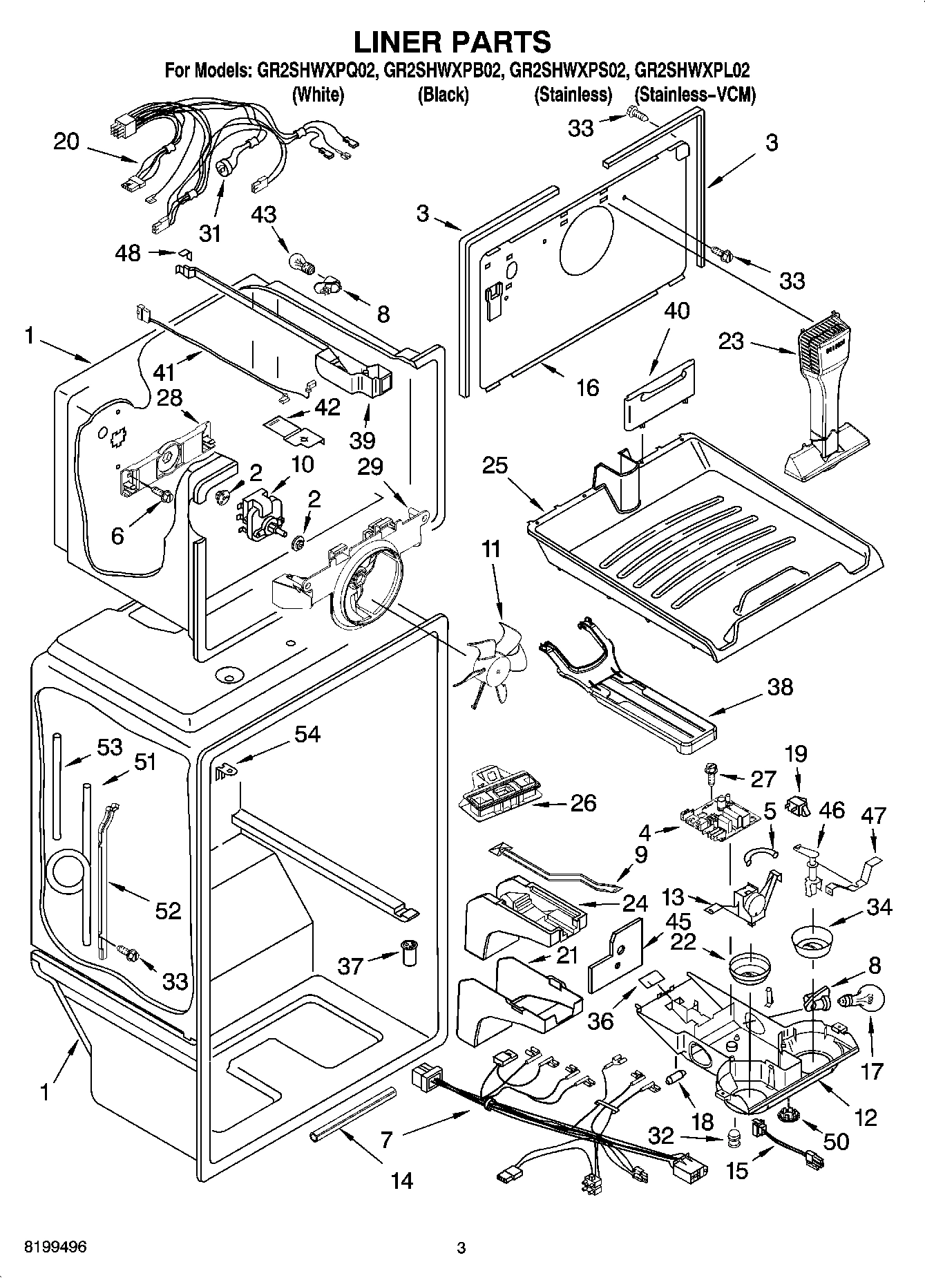 02 - LINER PARTS