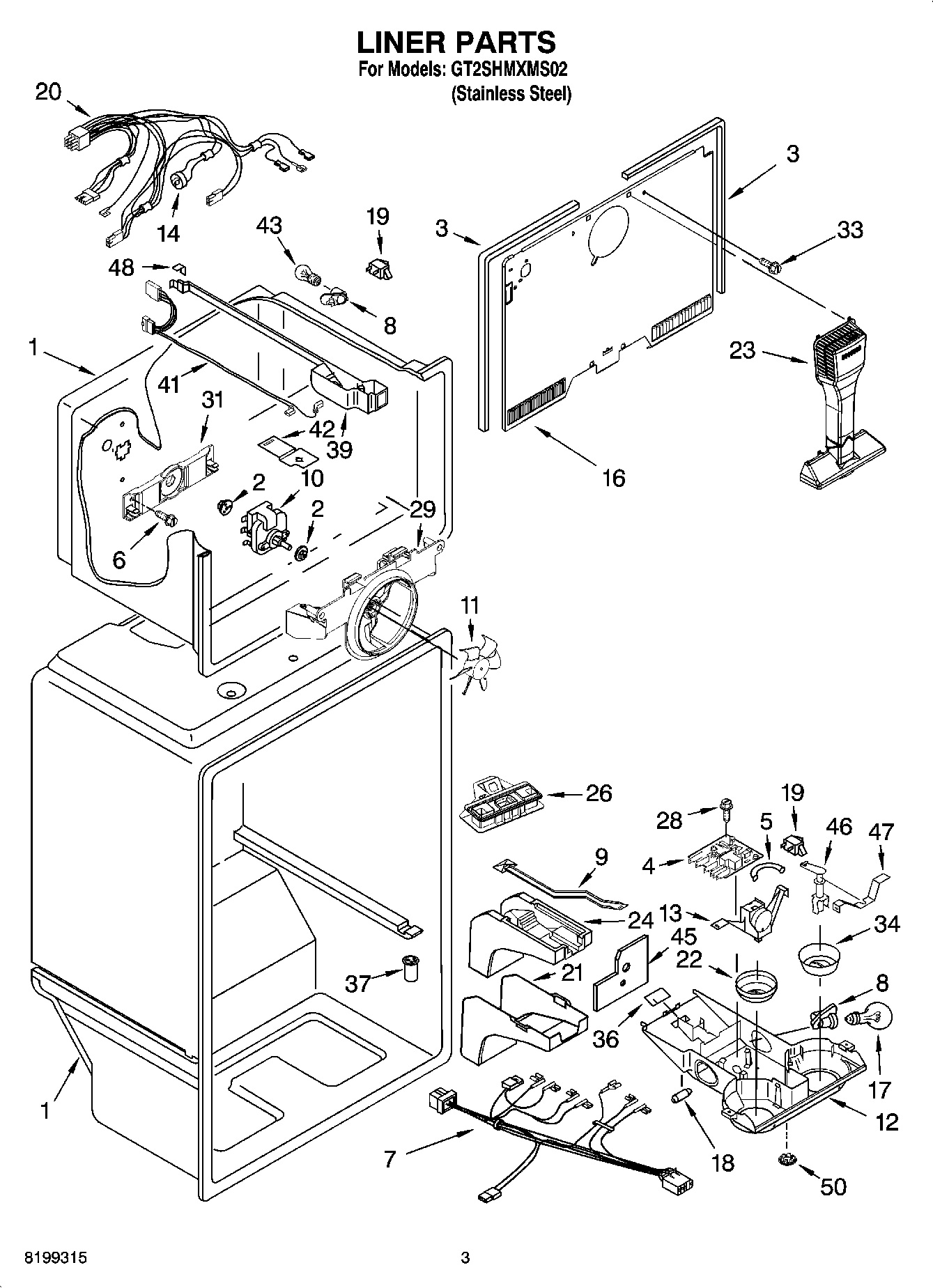 02 - LINER PARTS