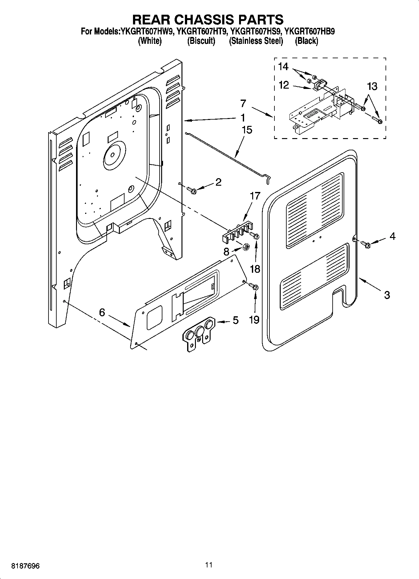 08 - REAR CHASSIS PARTS, MISCELLANEOUS PARTS