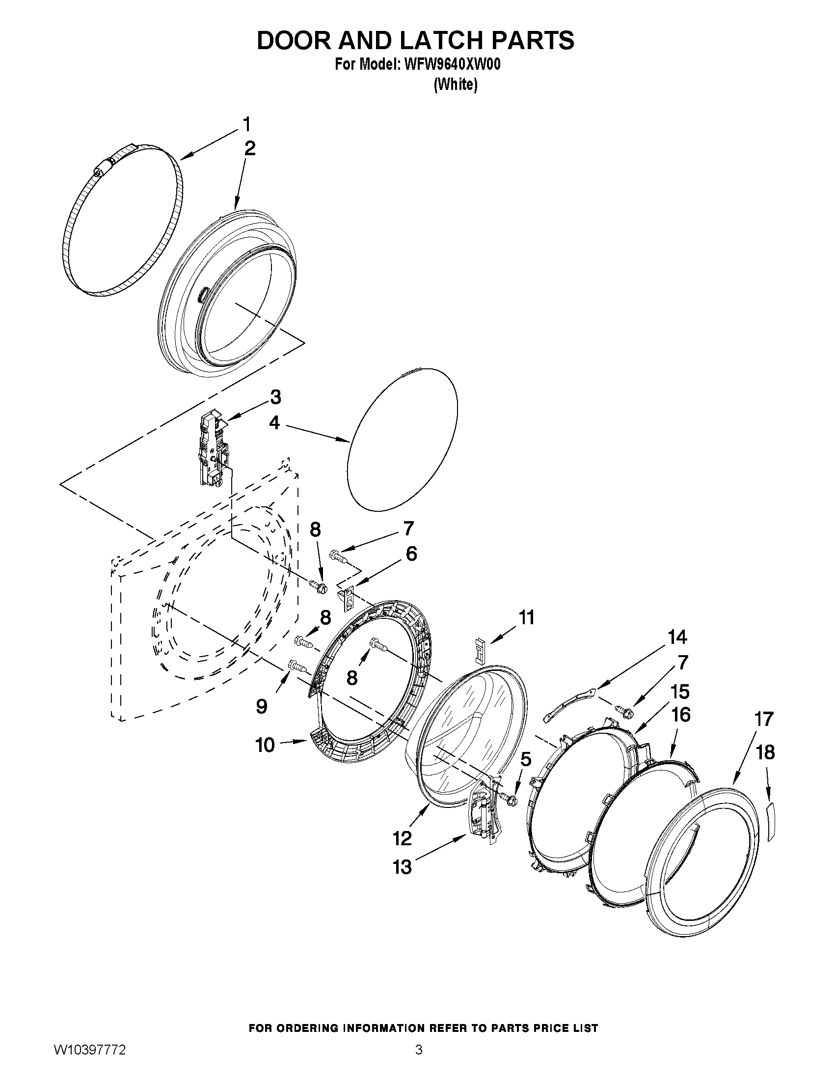 02 - DOOR AND LATCH PARTS