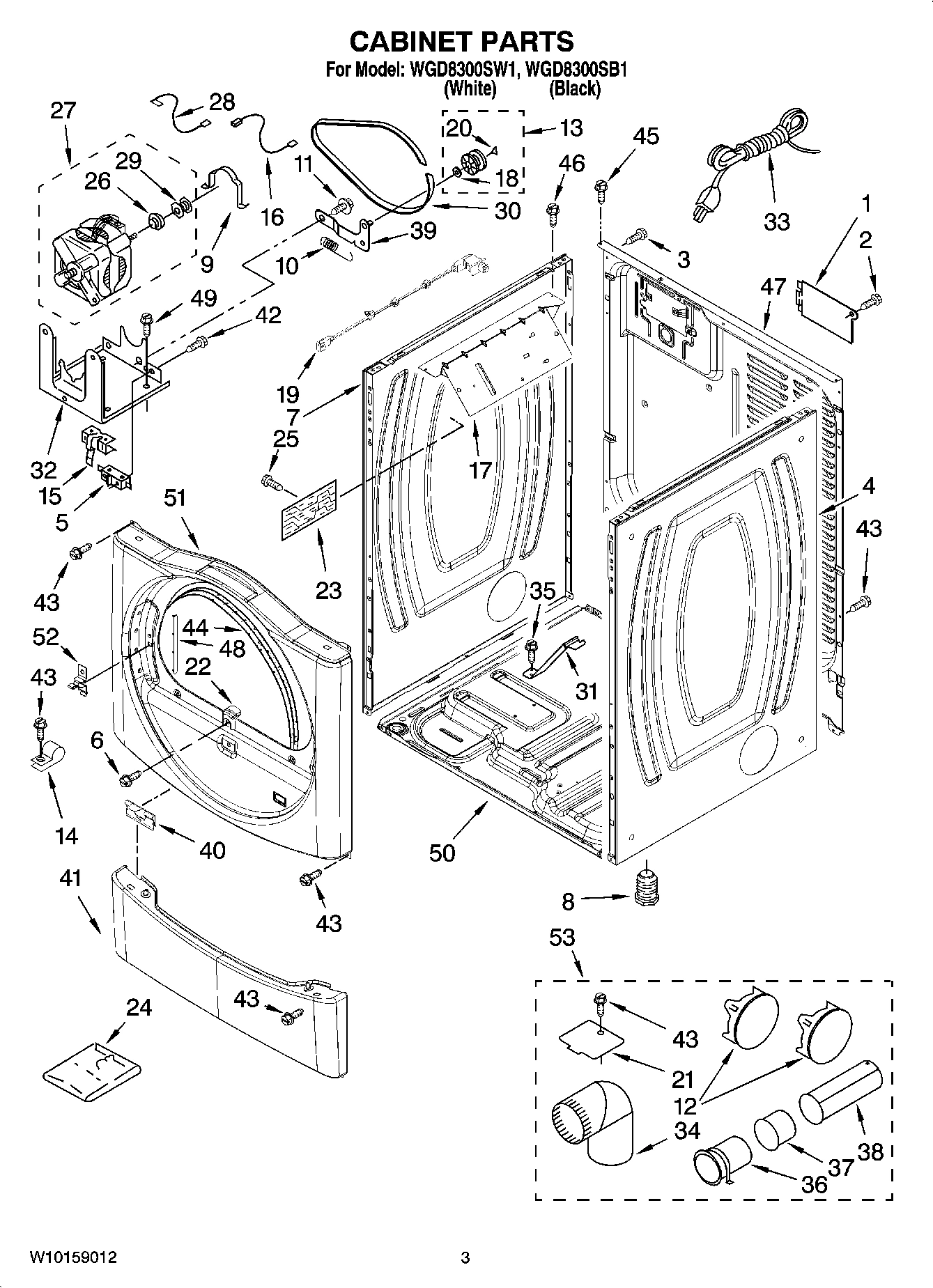 02 - CABINET PARTS