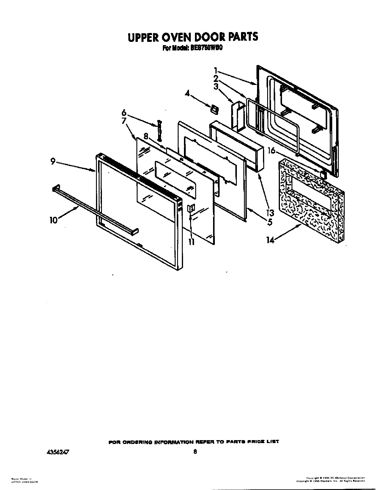06 - UPPER OVEN DOOR