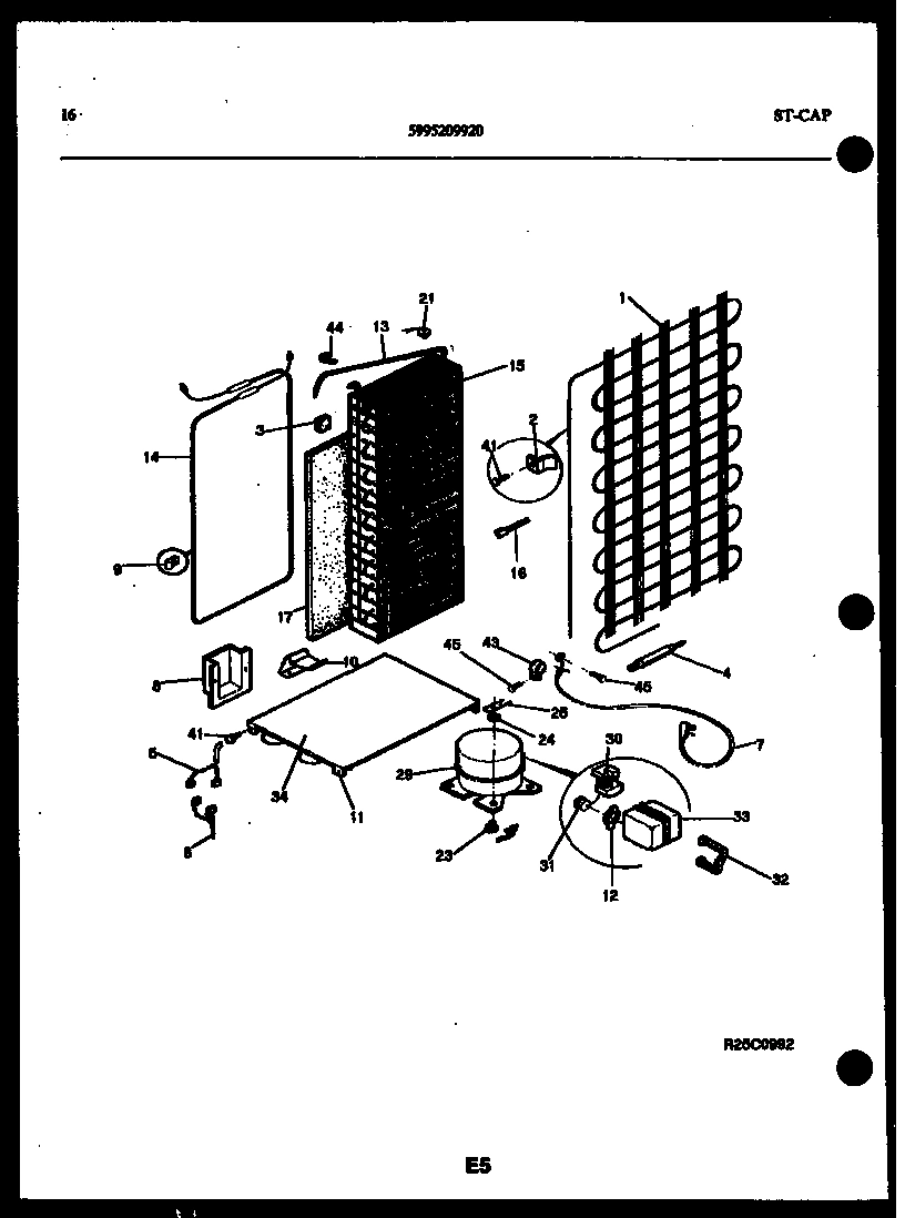 09 - SYSTEM AND AUTOMATIC DEFROST PARTS
