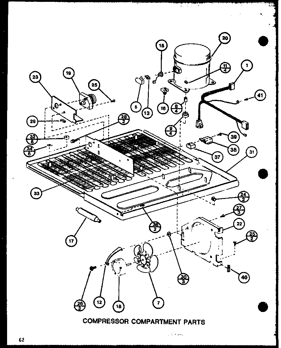 01 - COMPRESSOR COMPARTMENT PARTS