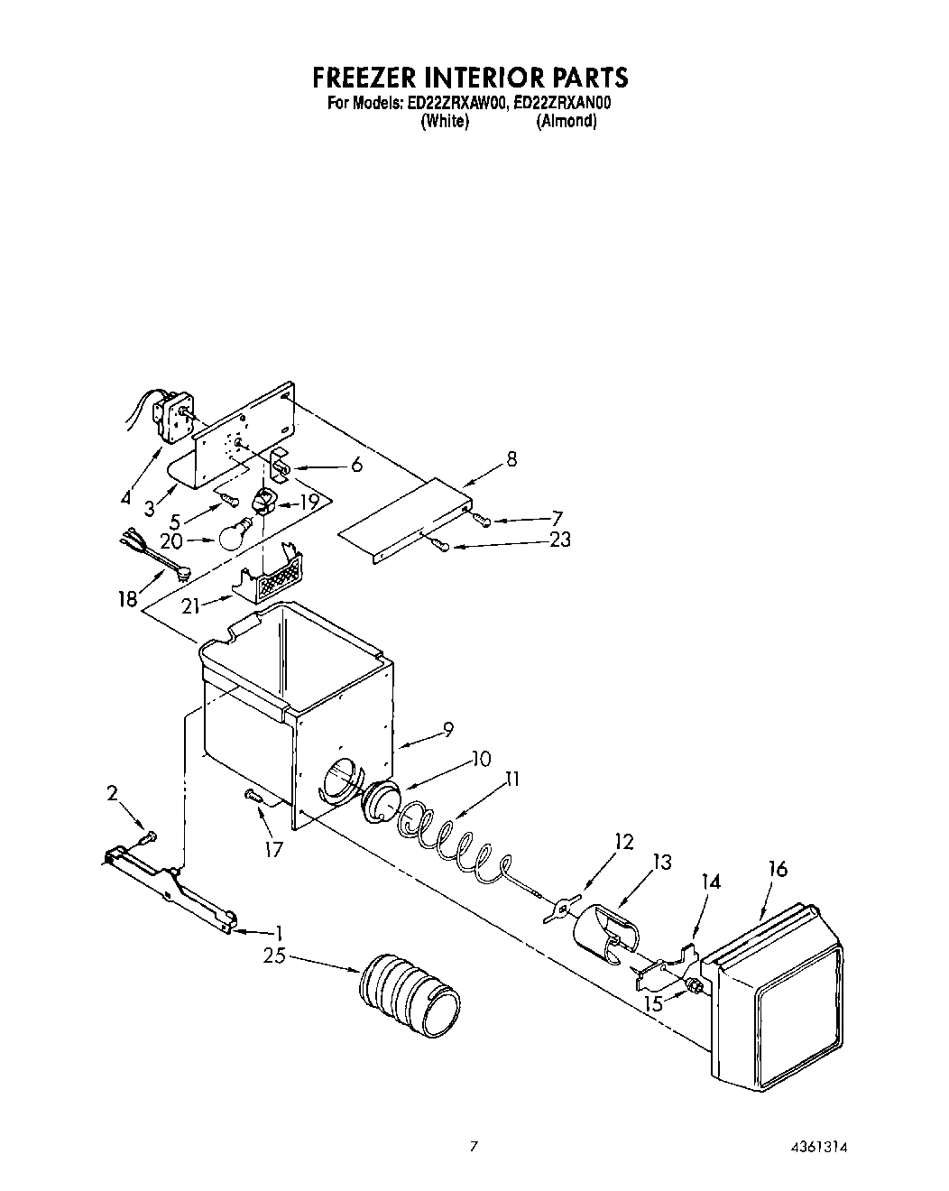 06 - FREEZER INTERIOR