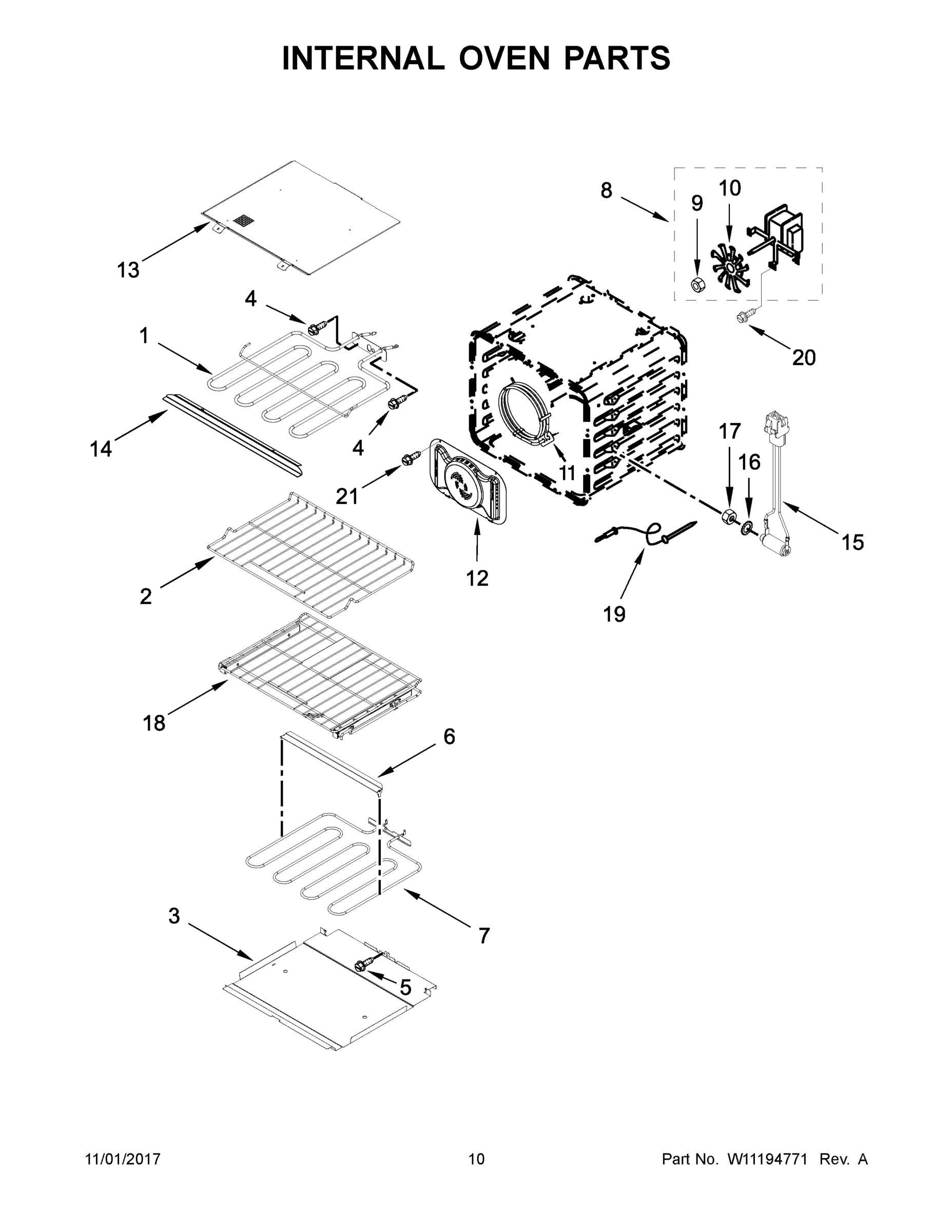 06 - INTERNAL OVEN PARTS