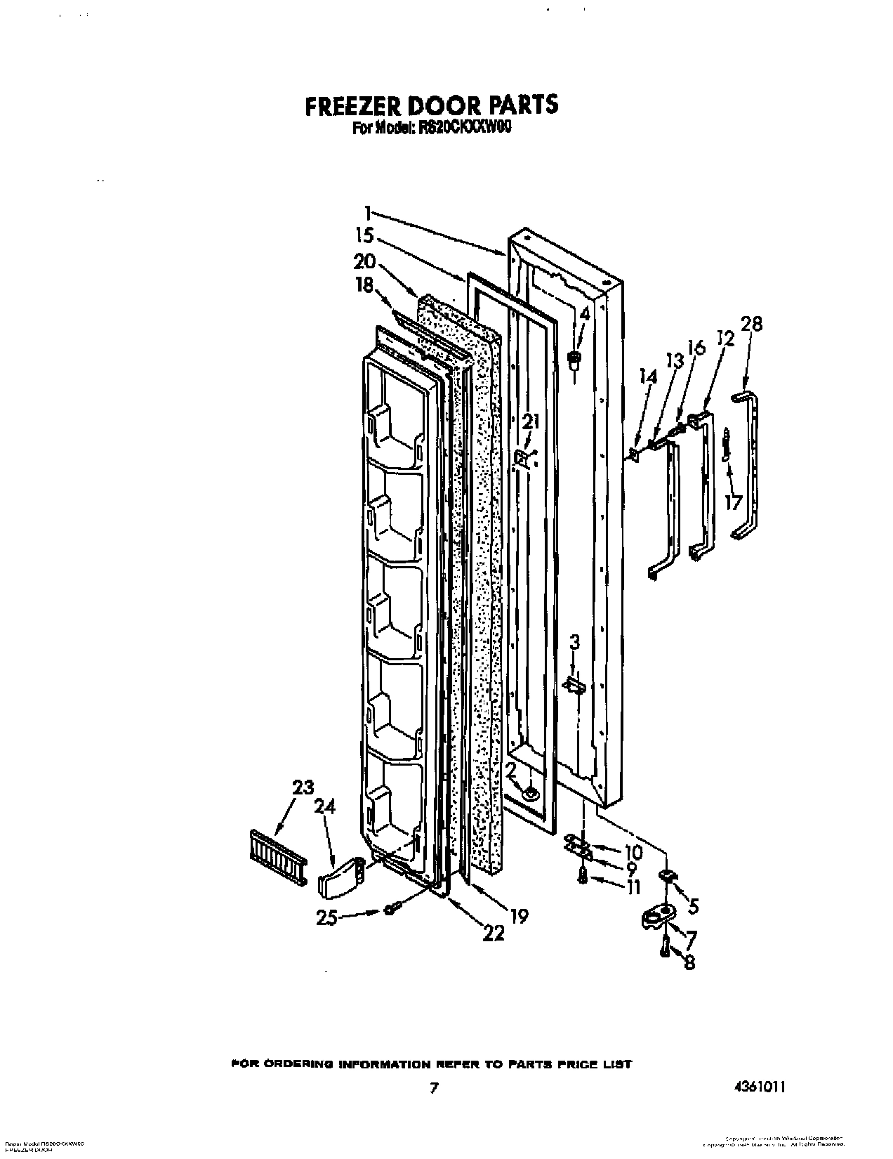 05 - FREEZER DOOR