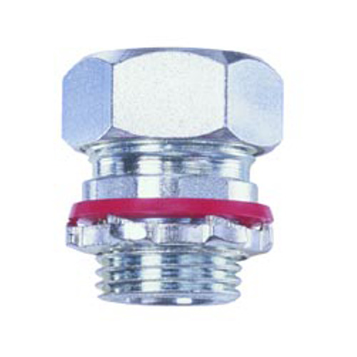 Dome Cap Standard Cable Gland, nickel plated brass, M20, cable