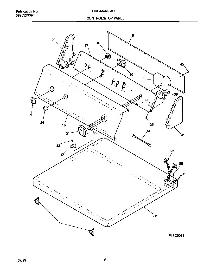 04 - P16C0071 CONTROL PANEL
