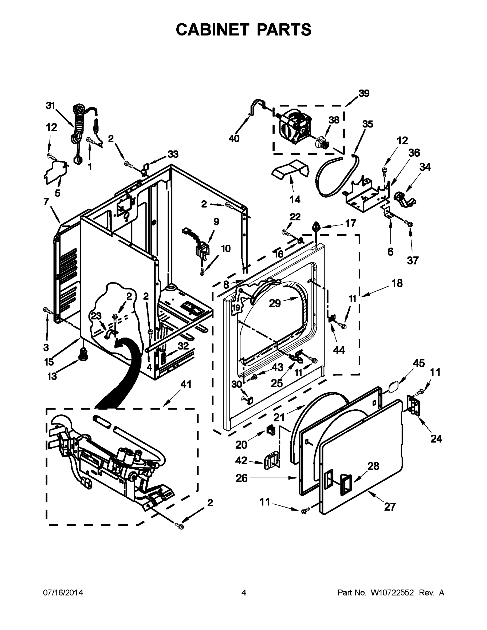 03 - CABINET PARTS