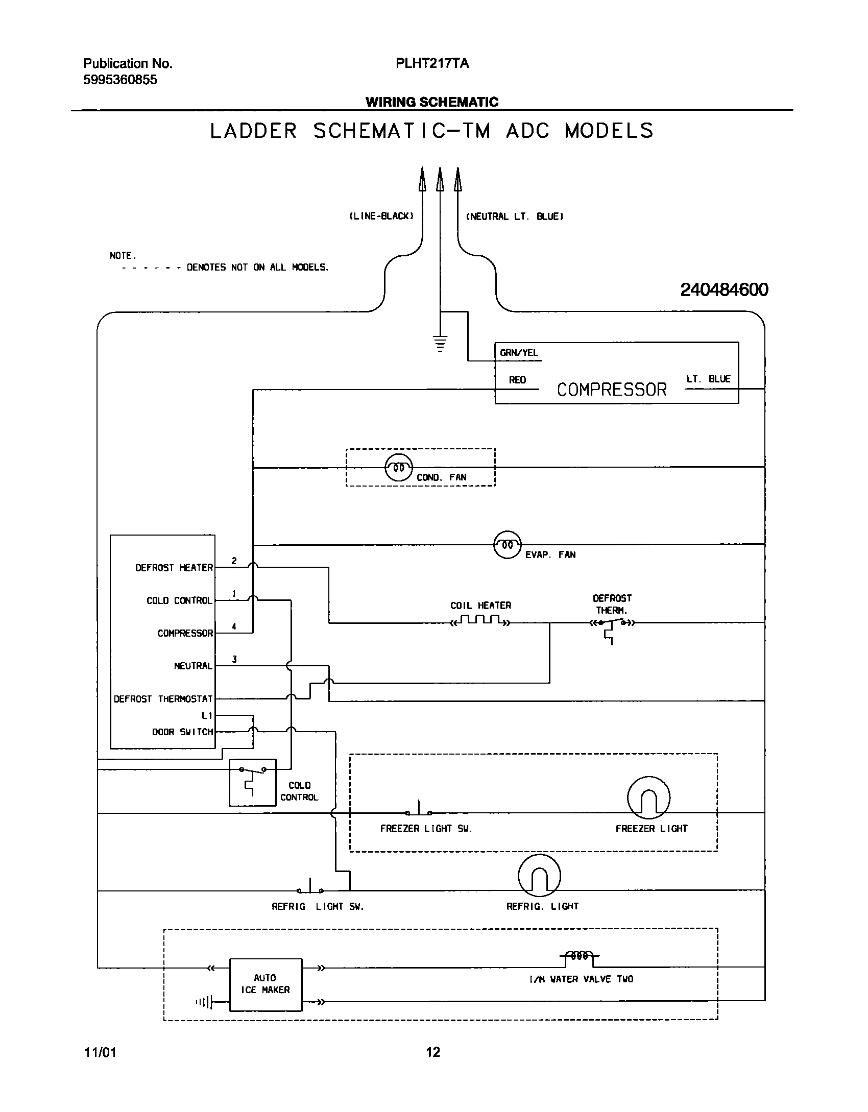 12 - WIRING SCHEMATIC