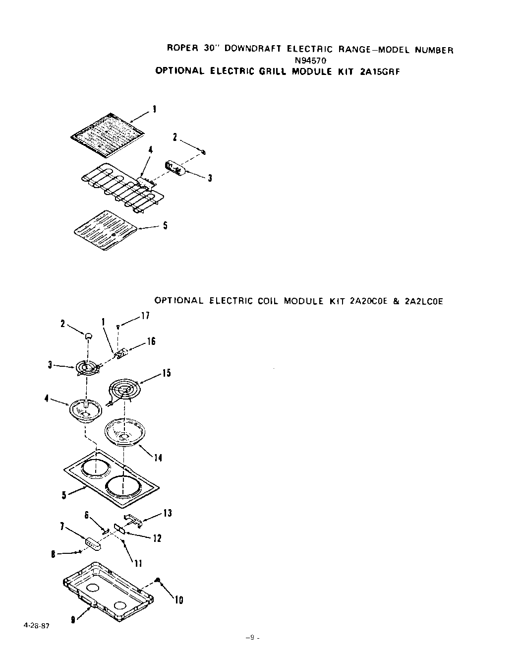 08 - ELECTRIC GRILL , ELECTRIC COIL