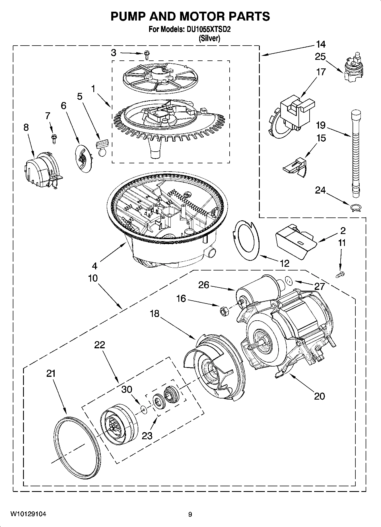 08 - PUMP AND MOTOR PARTS