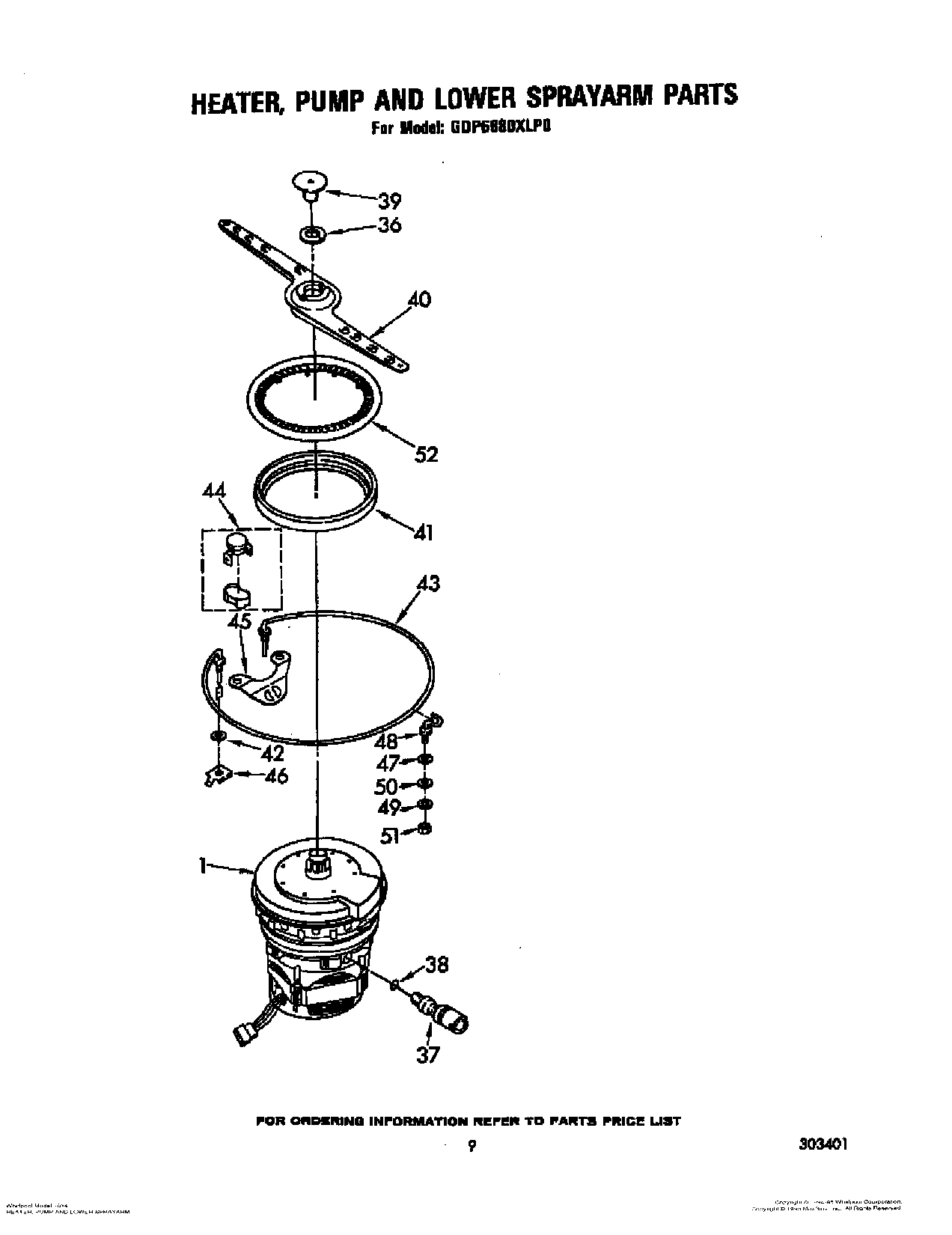 06 - HEATER, PUMP AND LOWER SPRAYARM
