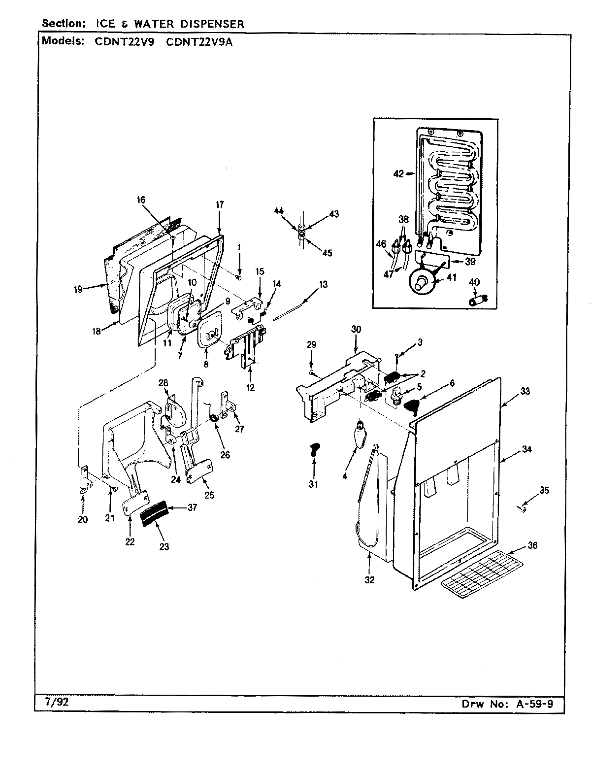05 - ICE & WATER DISPENSER