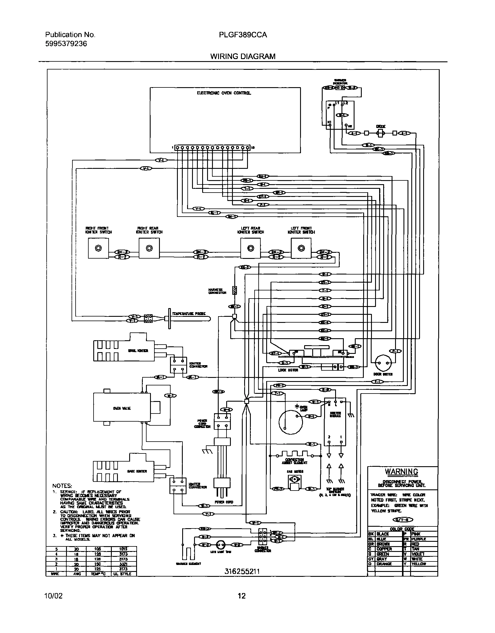 12 - WIRING DIAGRAM