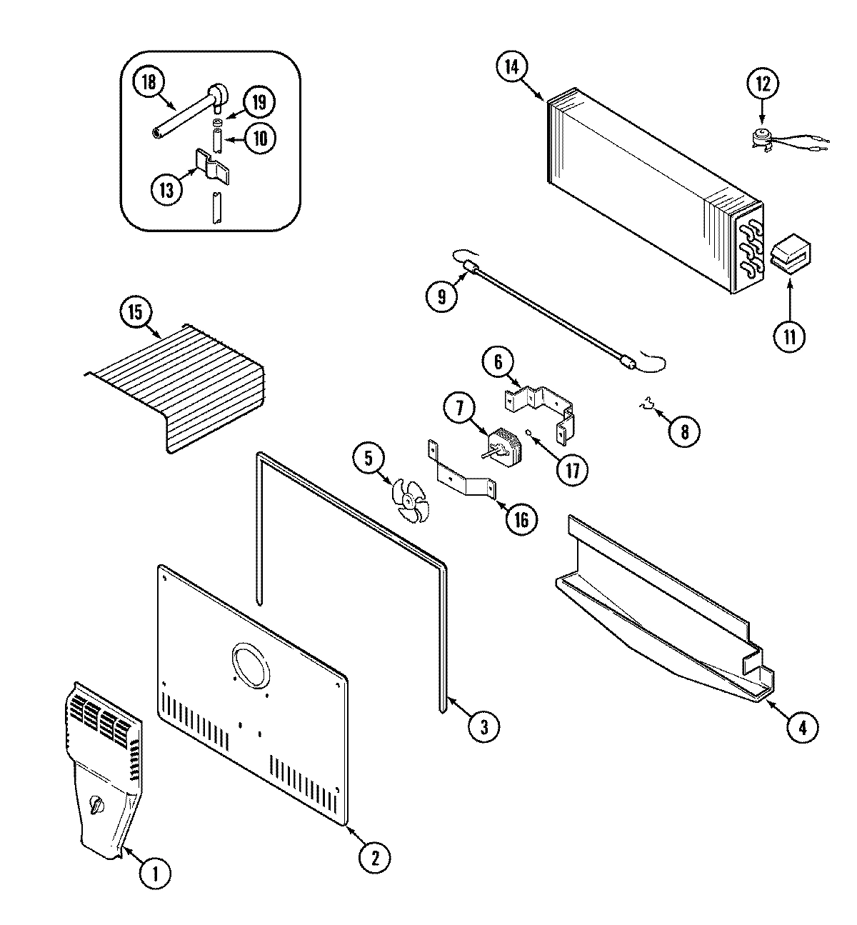 02 - FREEZER COMPARTMENT (BISQUE)