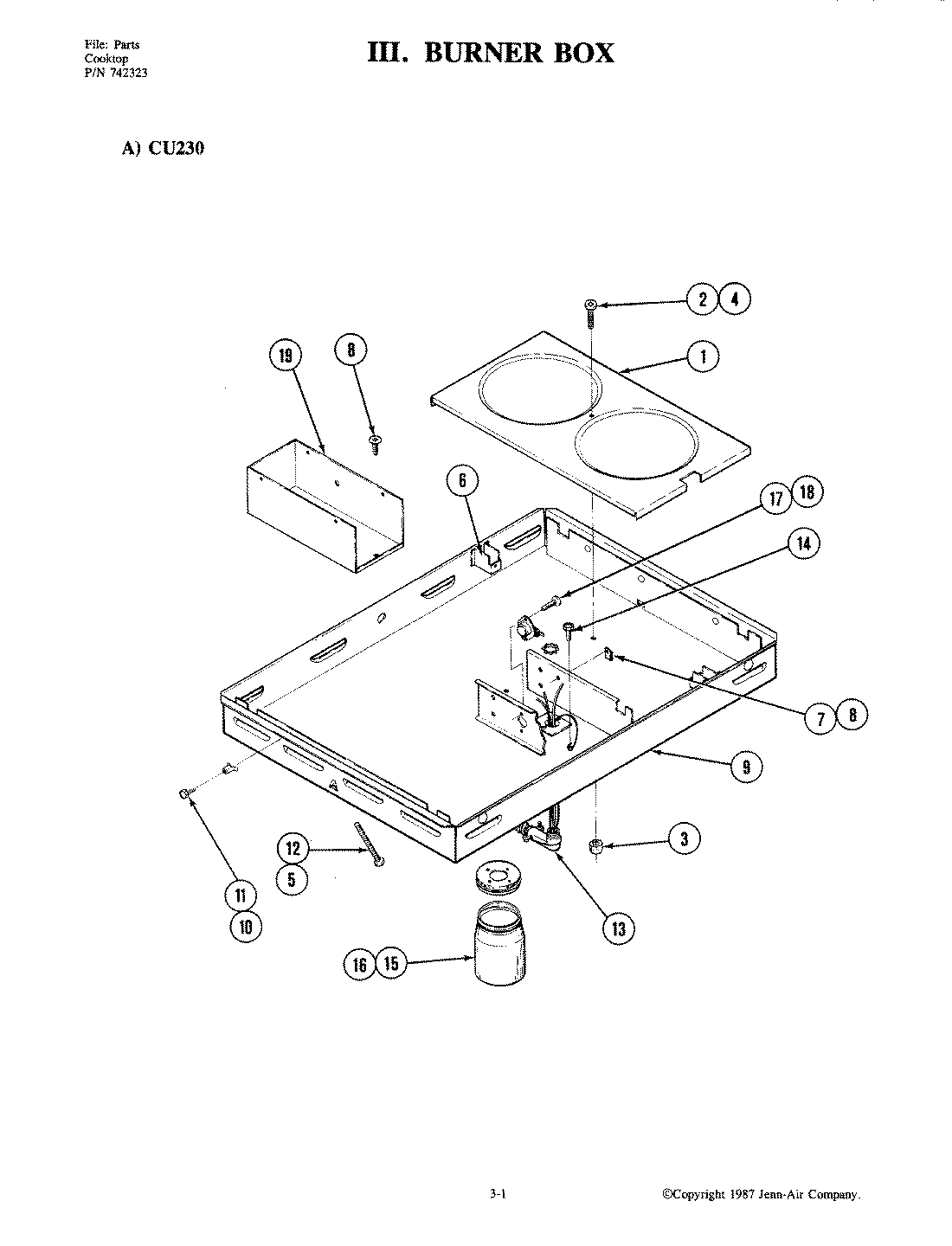 01 - BURNER BOX