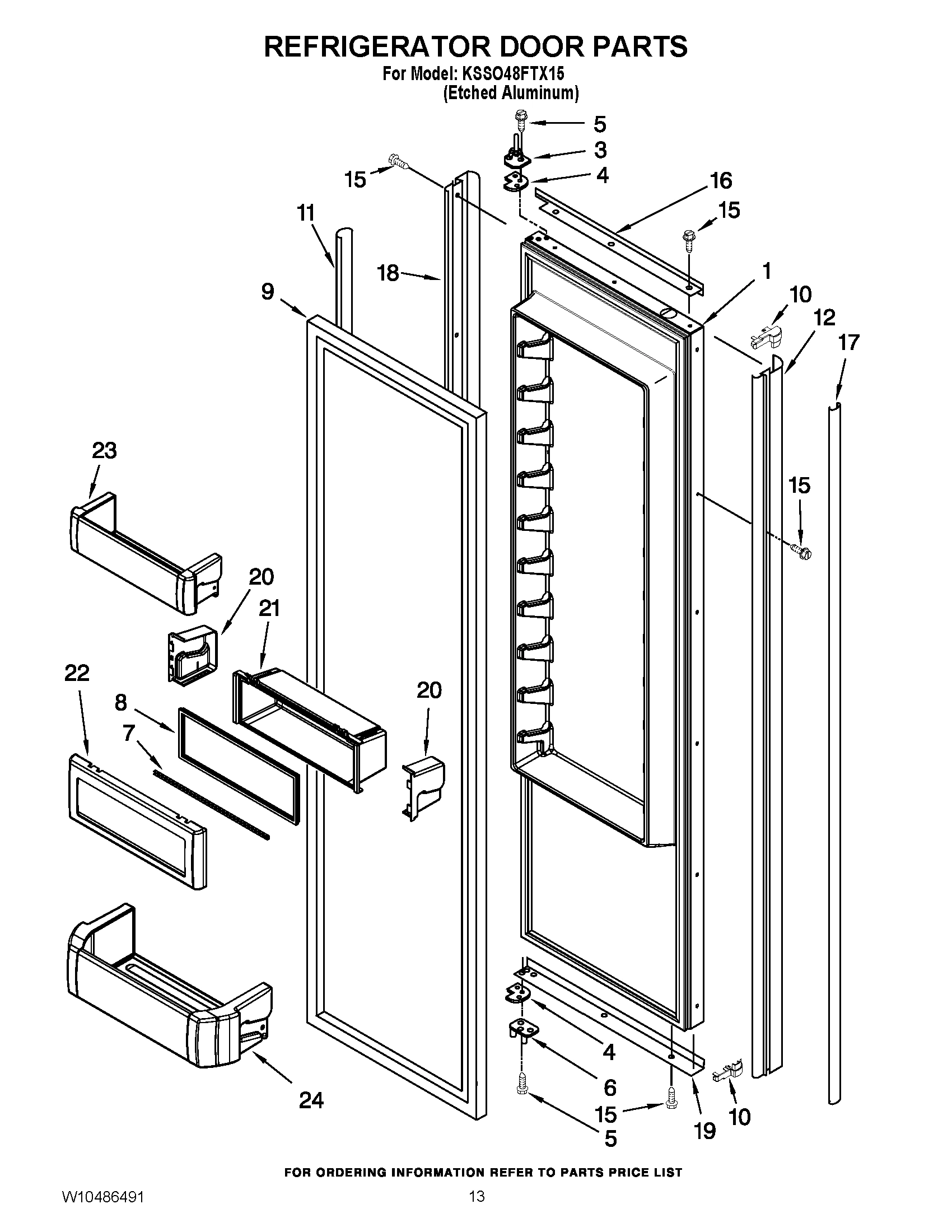 09 - REFRIGERATOR DOOR PARTS