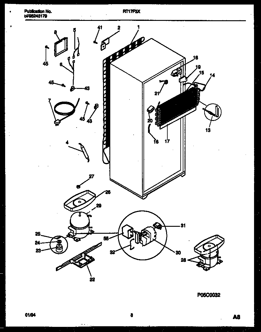 05 - SYSTEM AND AUTOMATIC DEFROST PARTS
