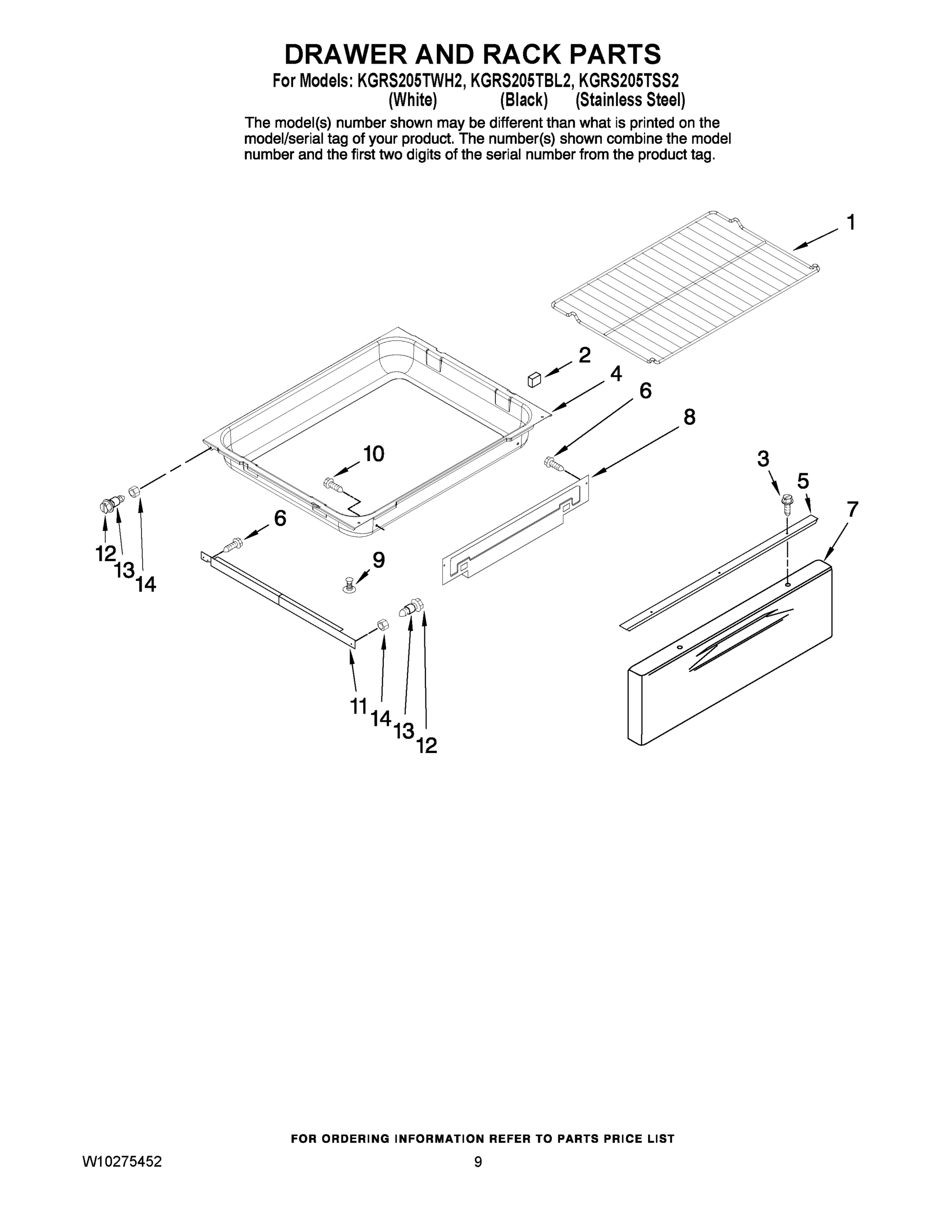 06 - DRAWER AND RACK PARTS