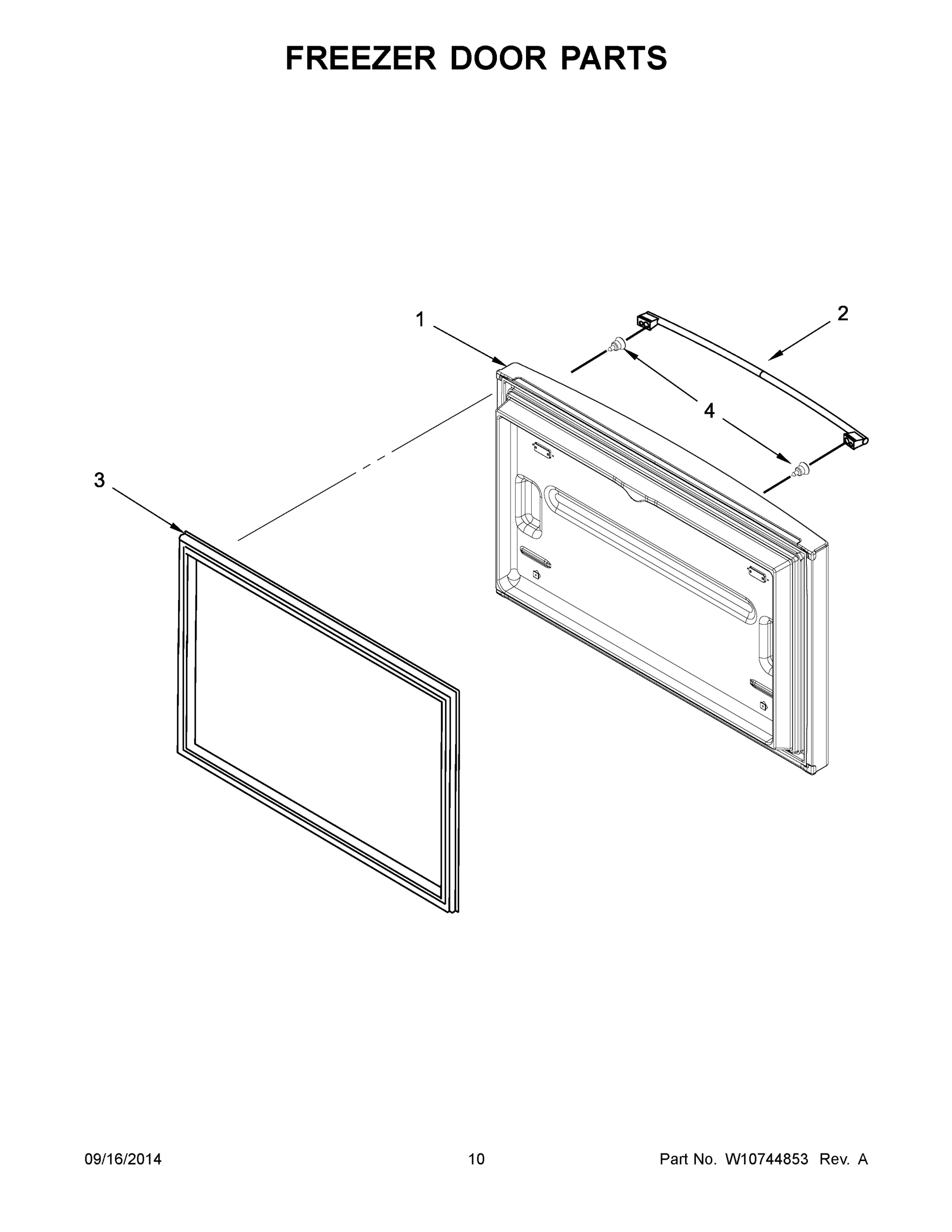 06 - FREEZER DOOR PARTS