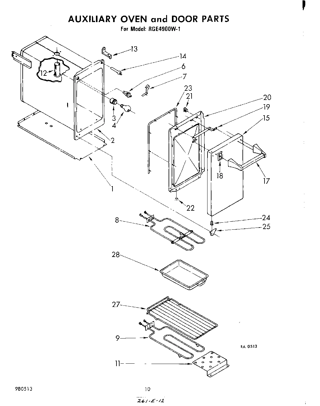 06 - AUXILIARY OVEN AND DOOR , LITERATURE