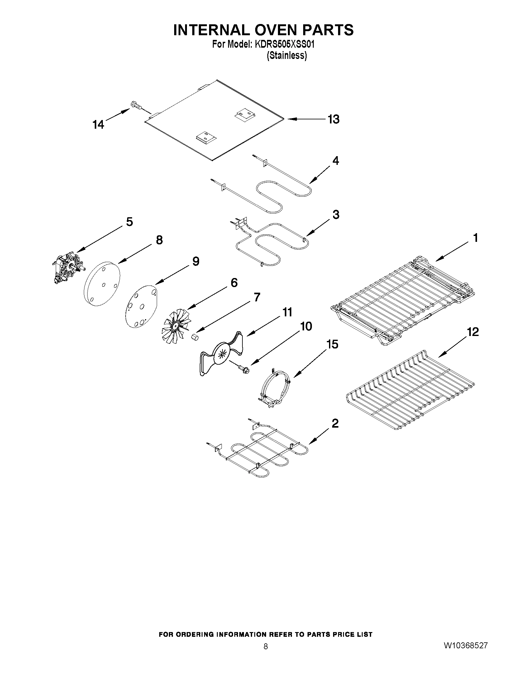07 - INTERNAL OVEN PARTS