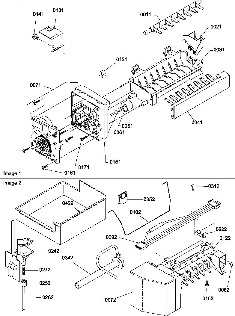 06 - ICE MAKER ASSY & PARTS