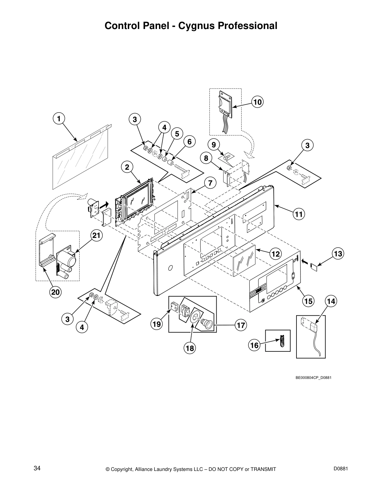 Control Panel - Cygnus Professional
