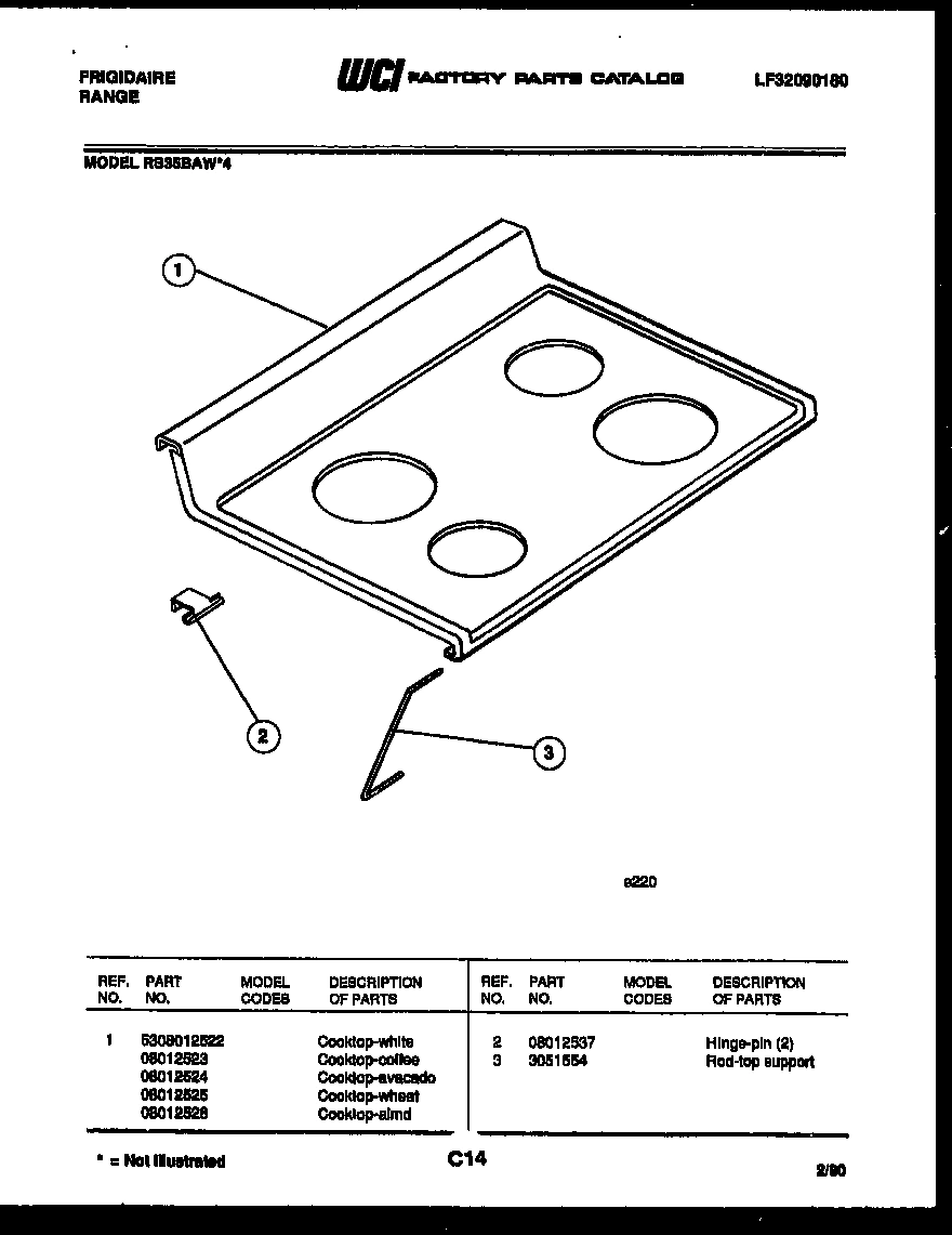 03 - COOKTOP PARTS
