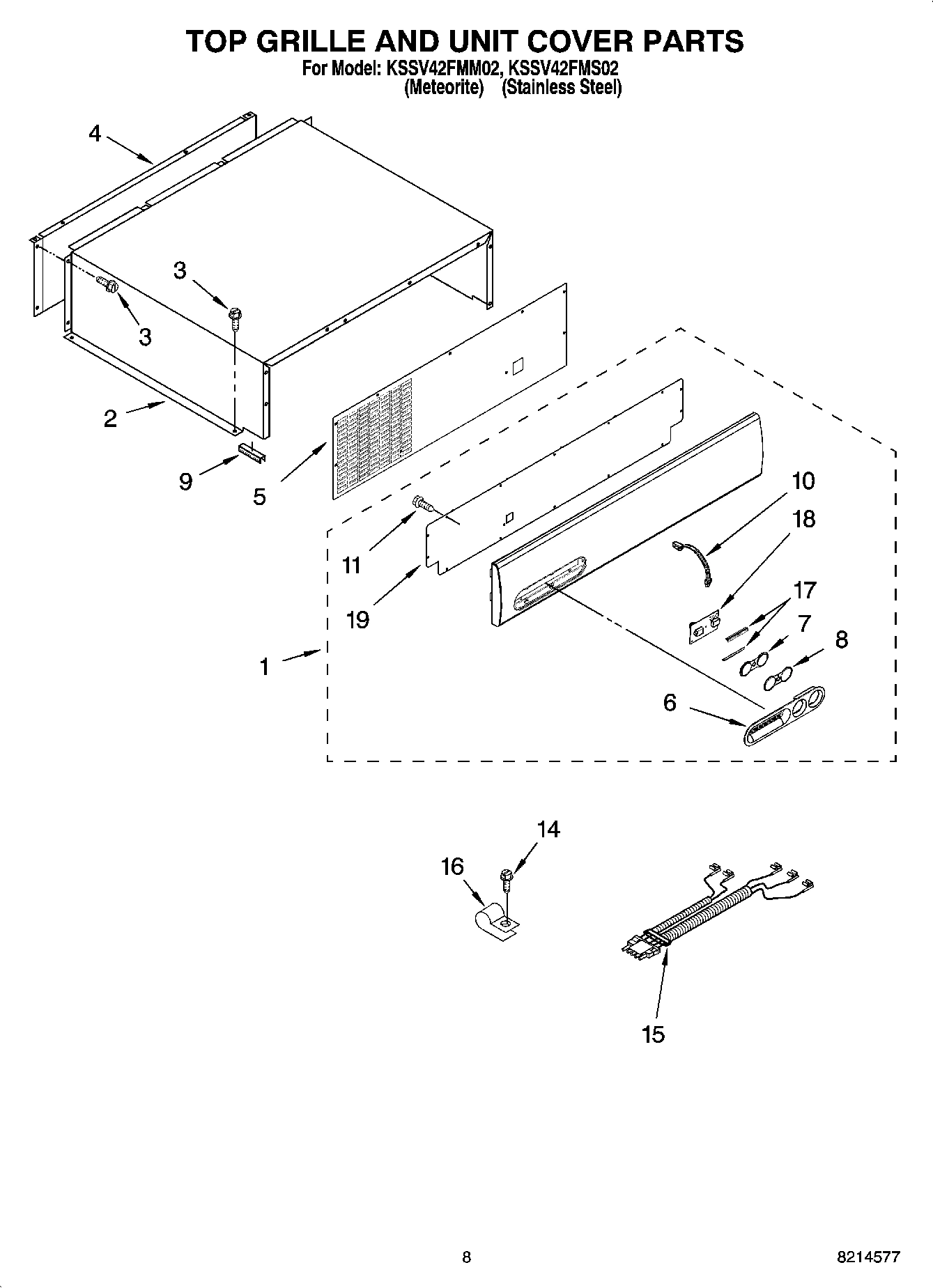 06 - TOP GRILLE AND UNIT COVER PARTS