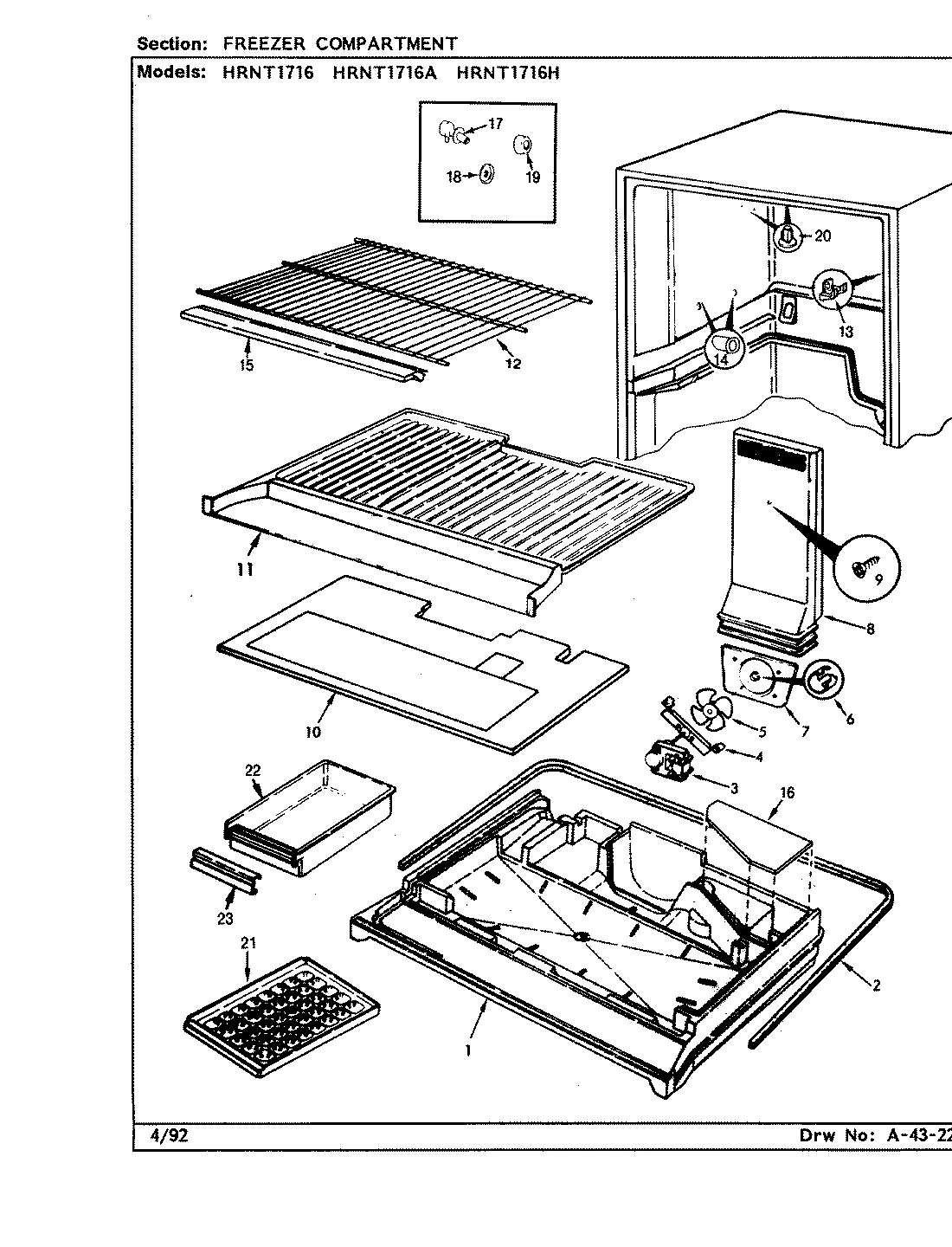 01 - FREEZER COMPARTMENT