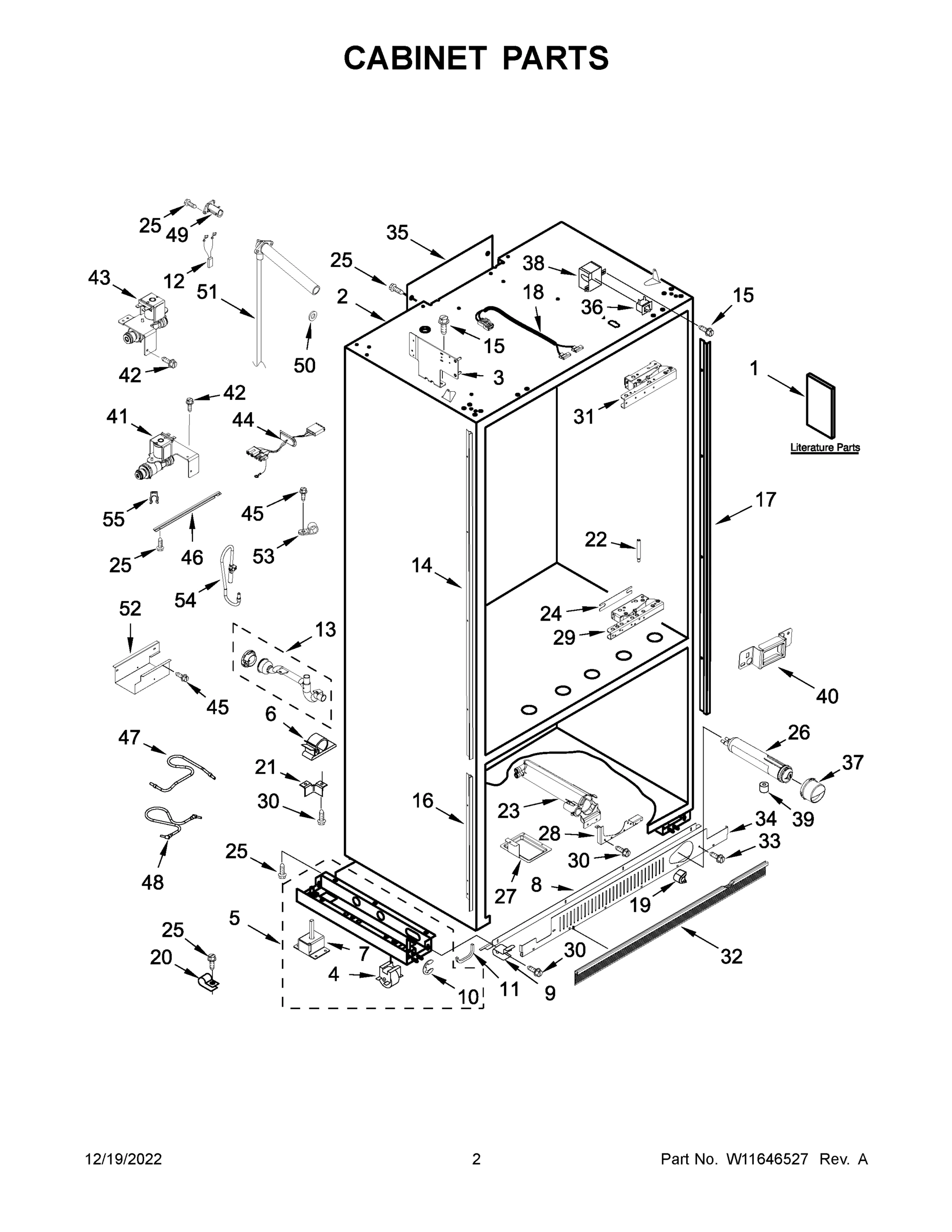 02 - CABINET PARTS