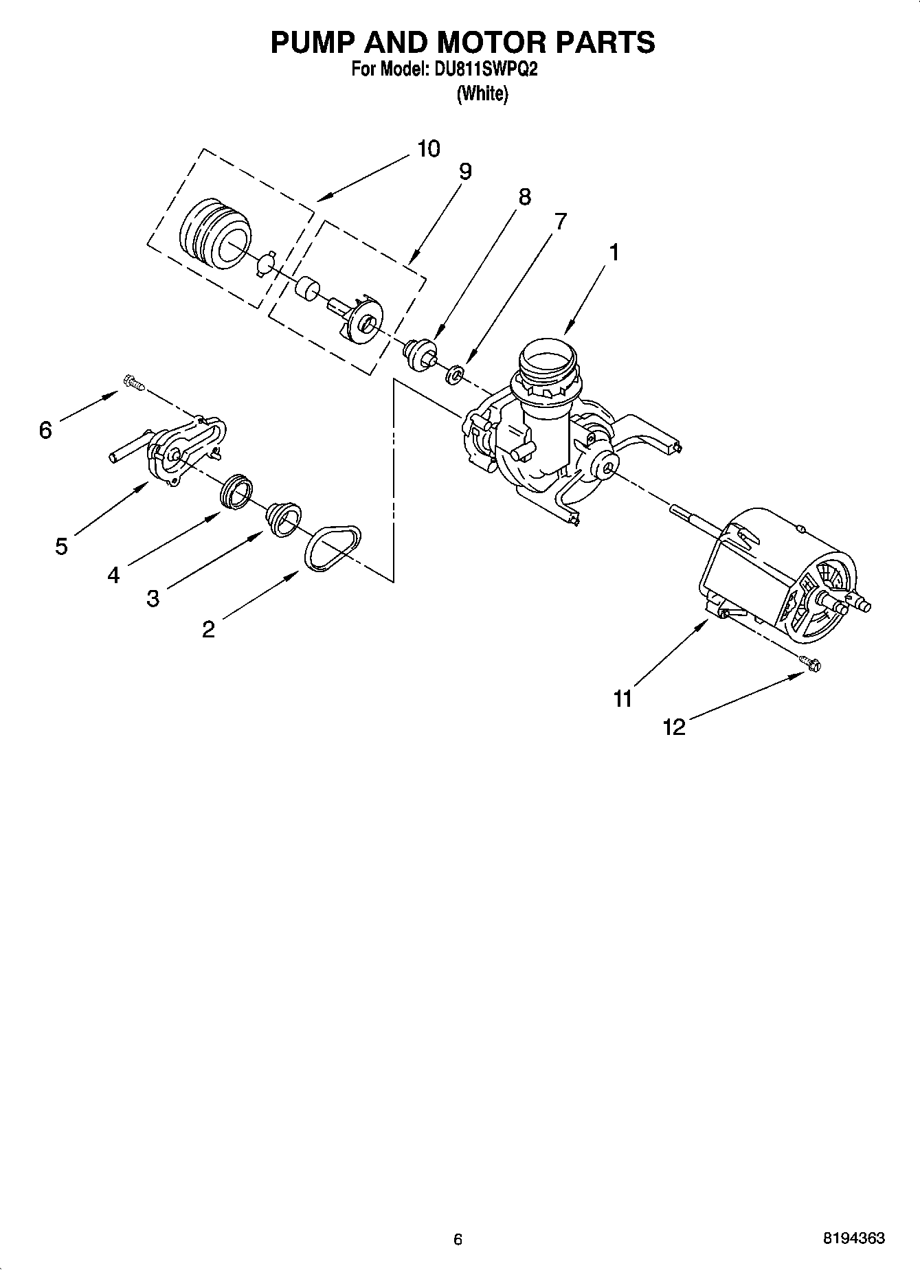 05 - PUMP AND MOTOR PARTS
