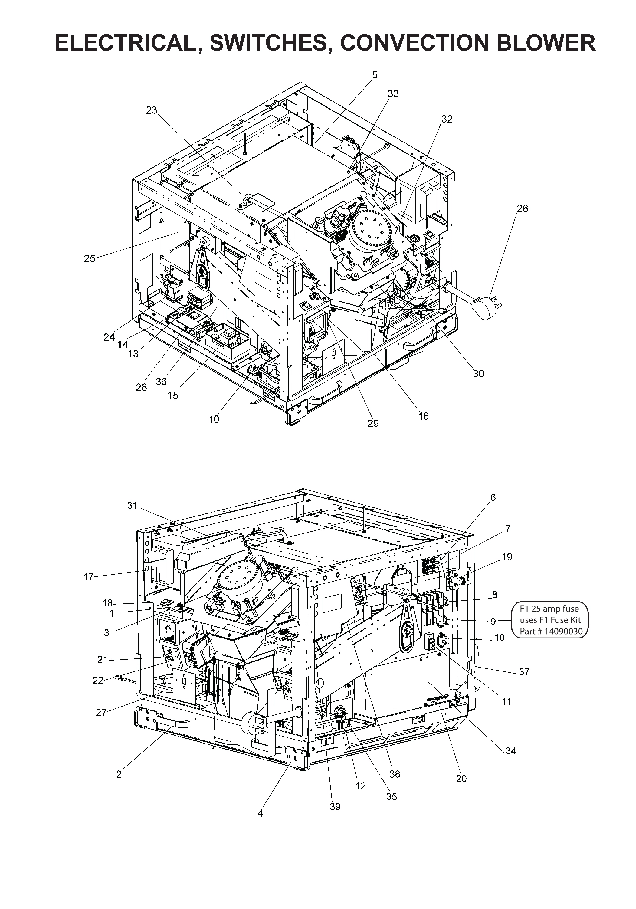 Electrical, Switches, Convection Blower