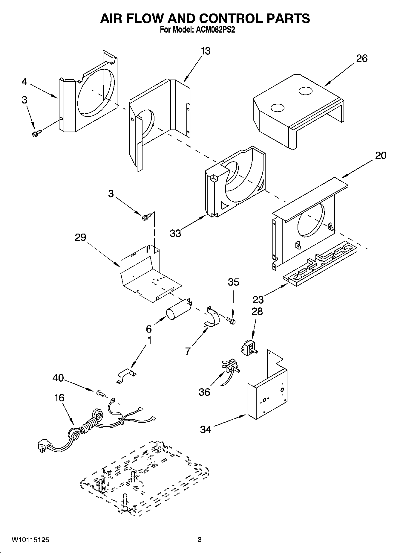 02 - AIR FLOW AND CONTROL PARTS