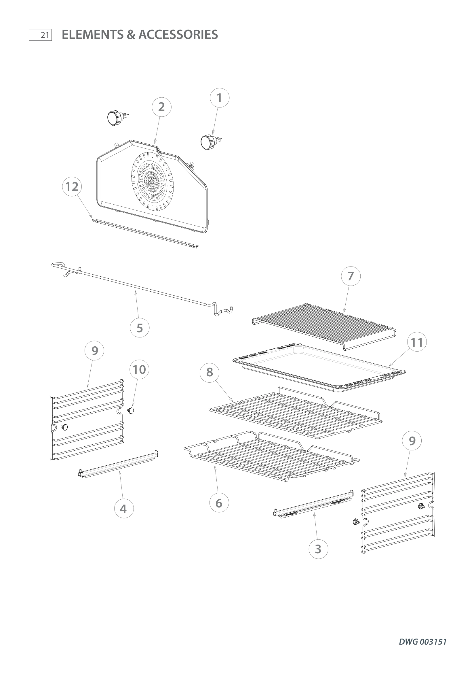 ELEMENTS & ACCESSORIES