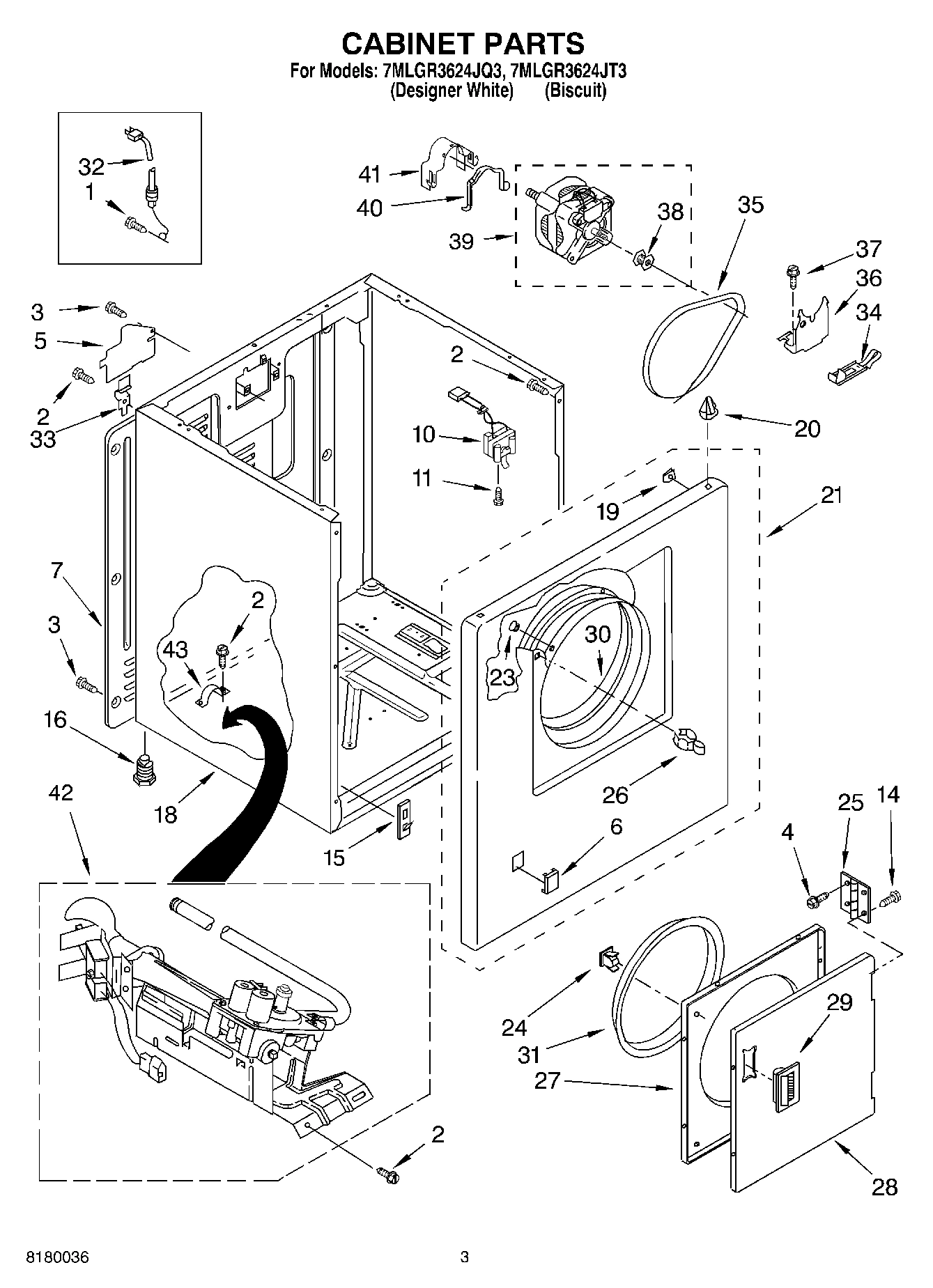 02 - CABINET PARTS
